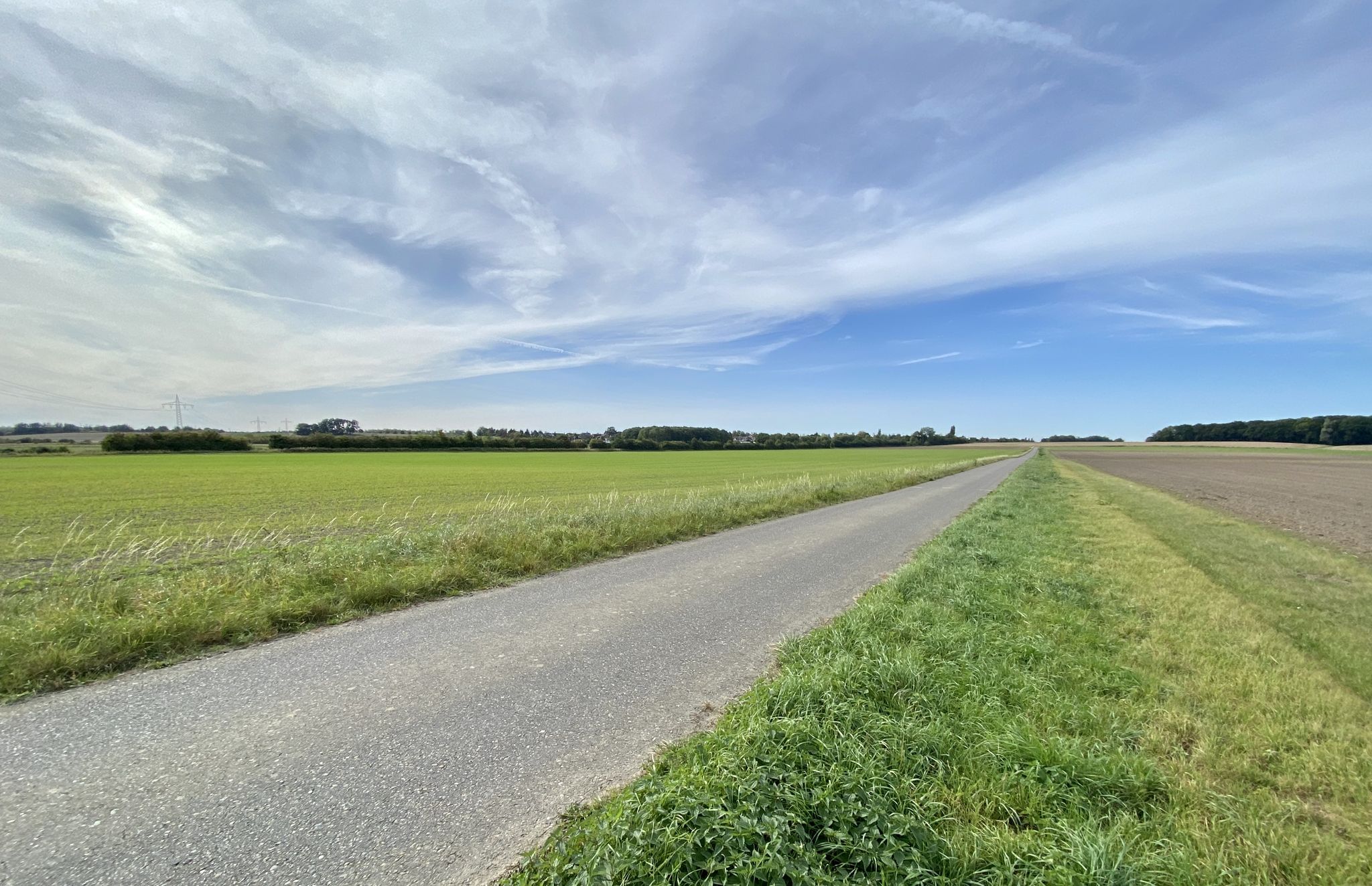 Langer Radweg von Hordorf nach Weddel
