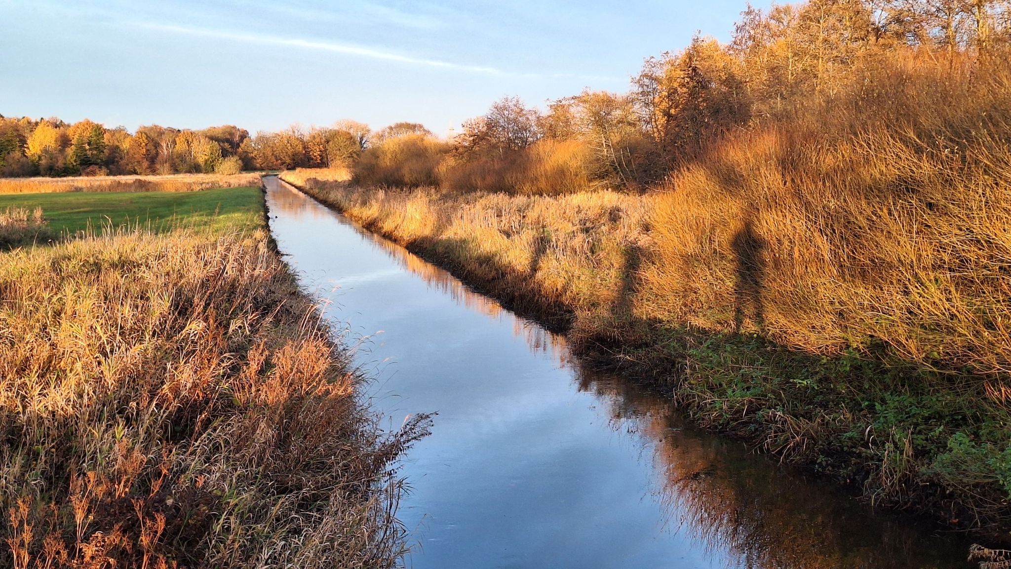 ...an der wahrscheinlich geradesten aller Beks