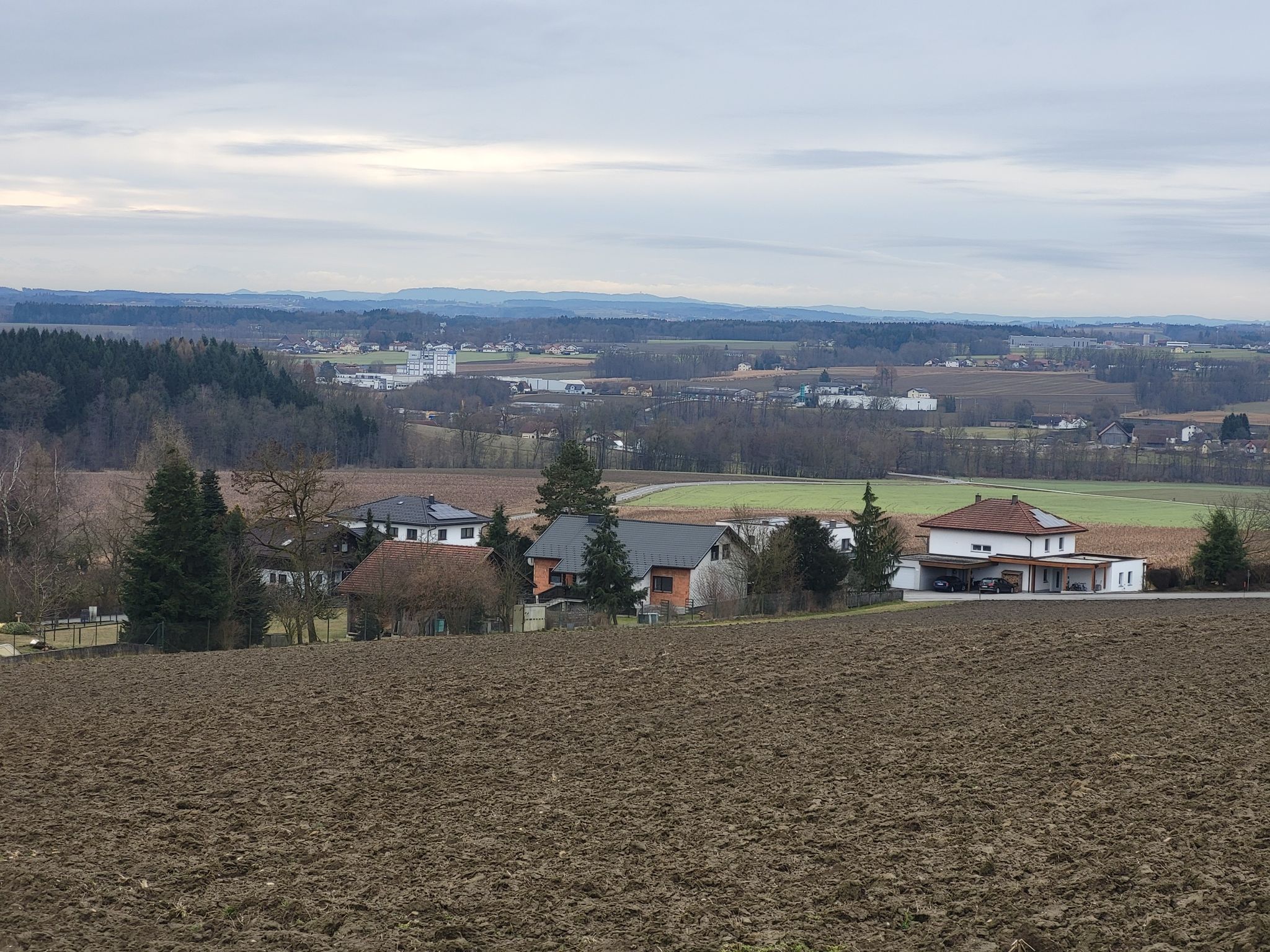Weitblick von Schwendt nach Taufkirchen