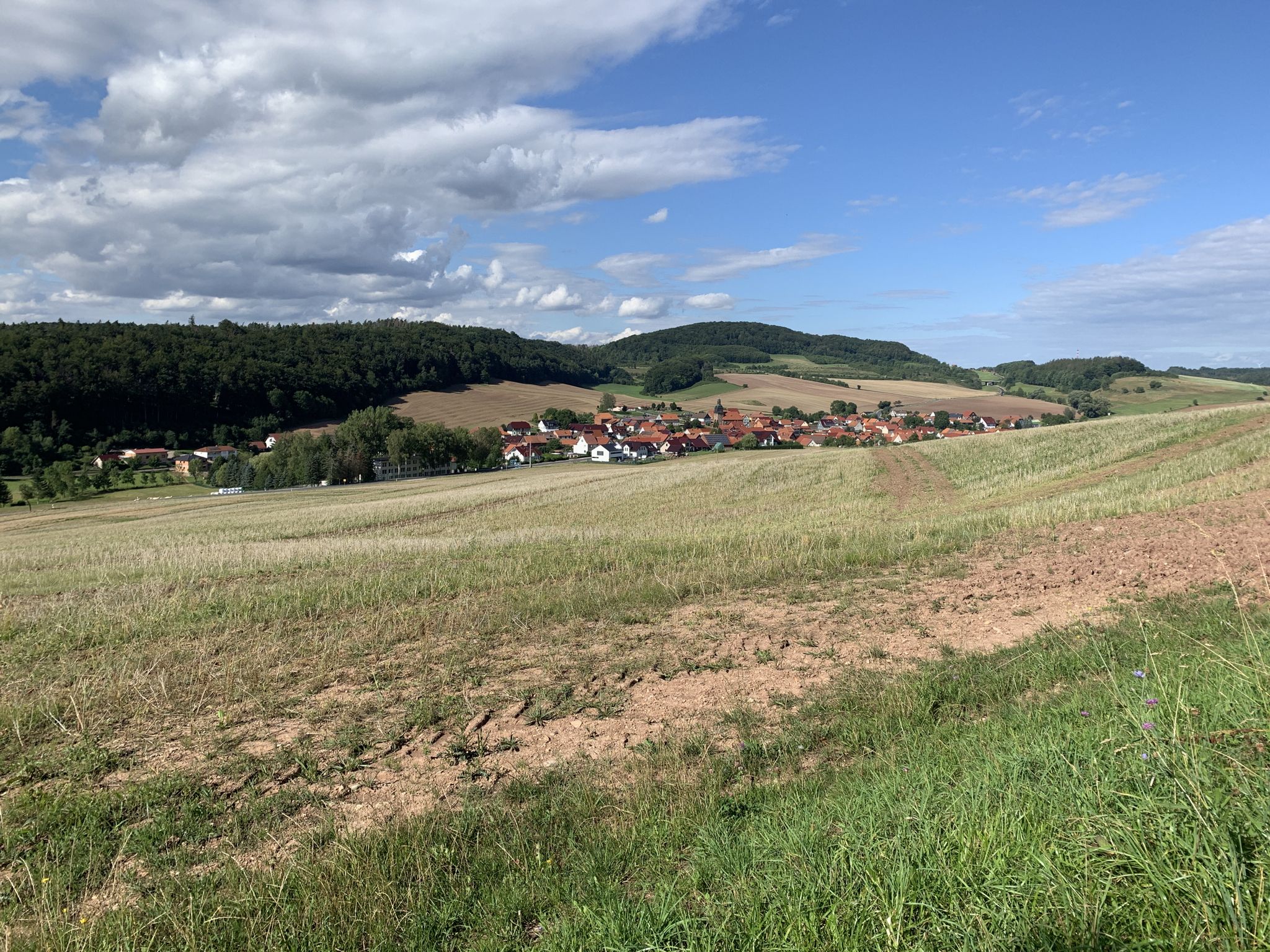 Blick auf Rustenfelde