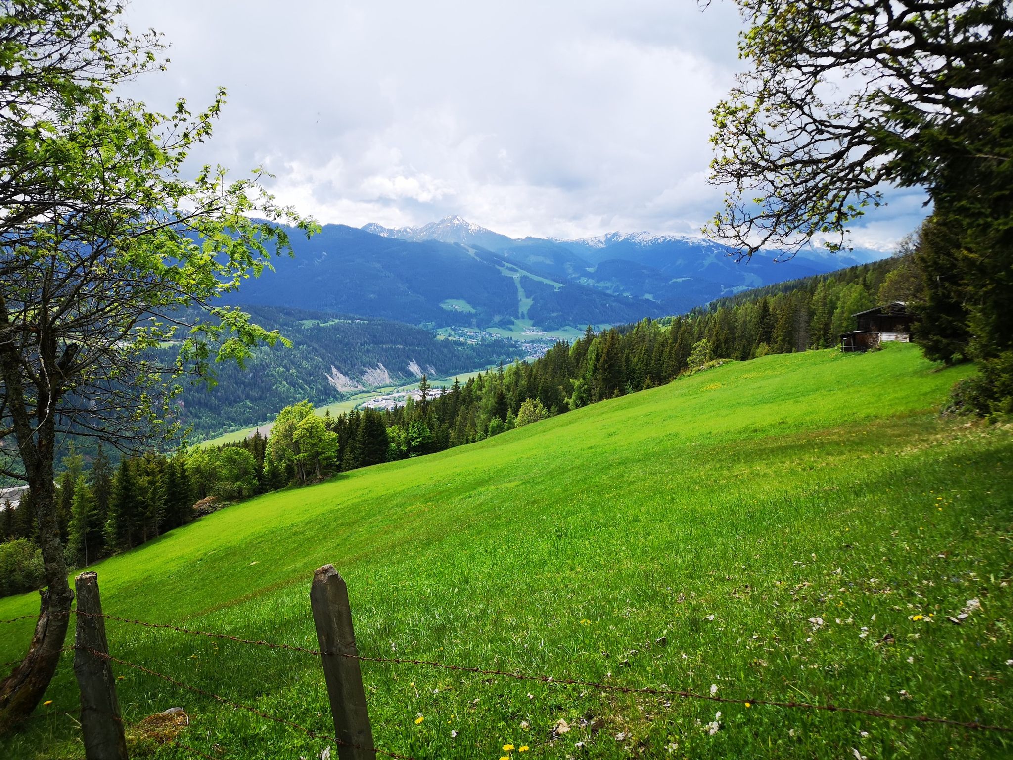 Bei der Resi-Alm, Blick nach Radstadt