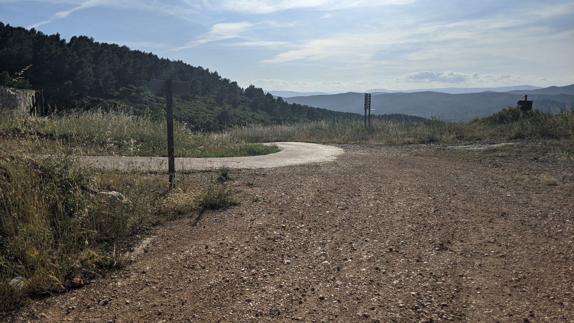 Parking y final ruta