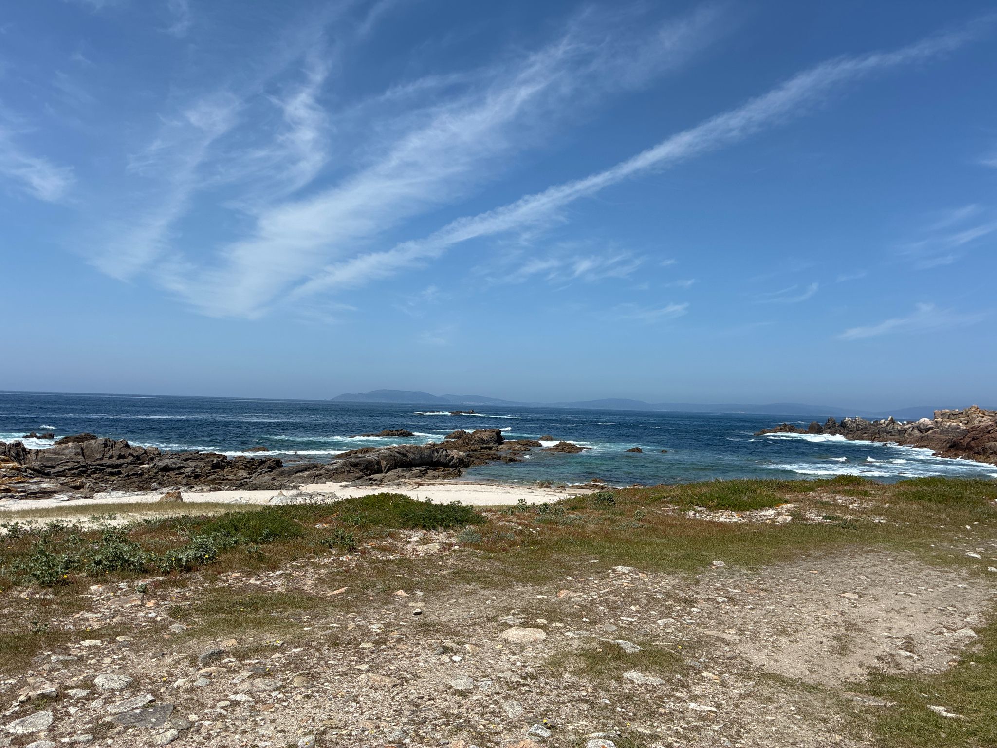 Ganz da hinten ist Finisterra
