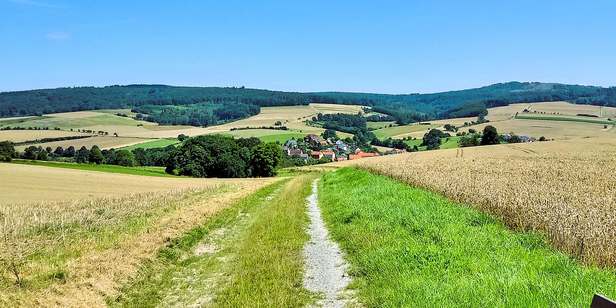 . . . und schon tut sich ein neuer Blick auf