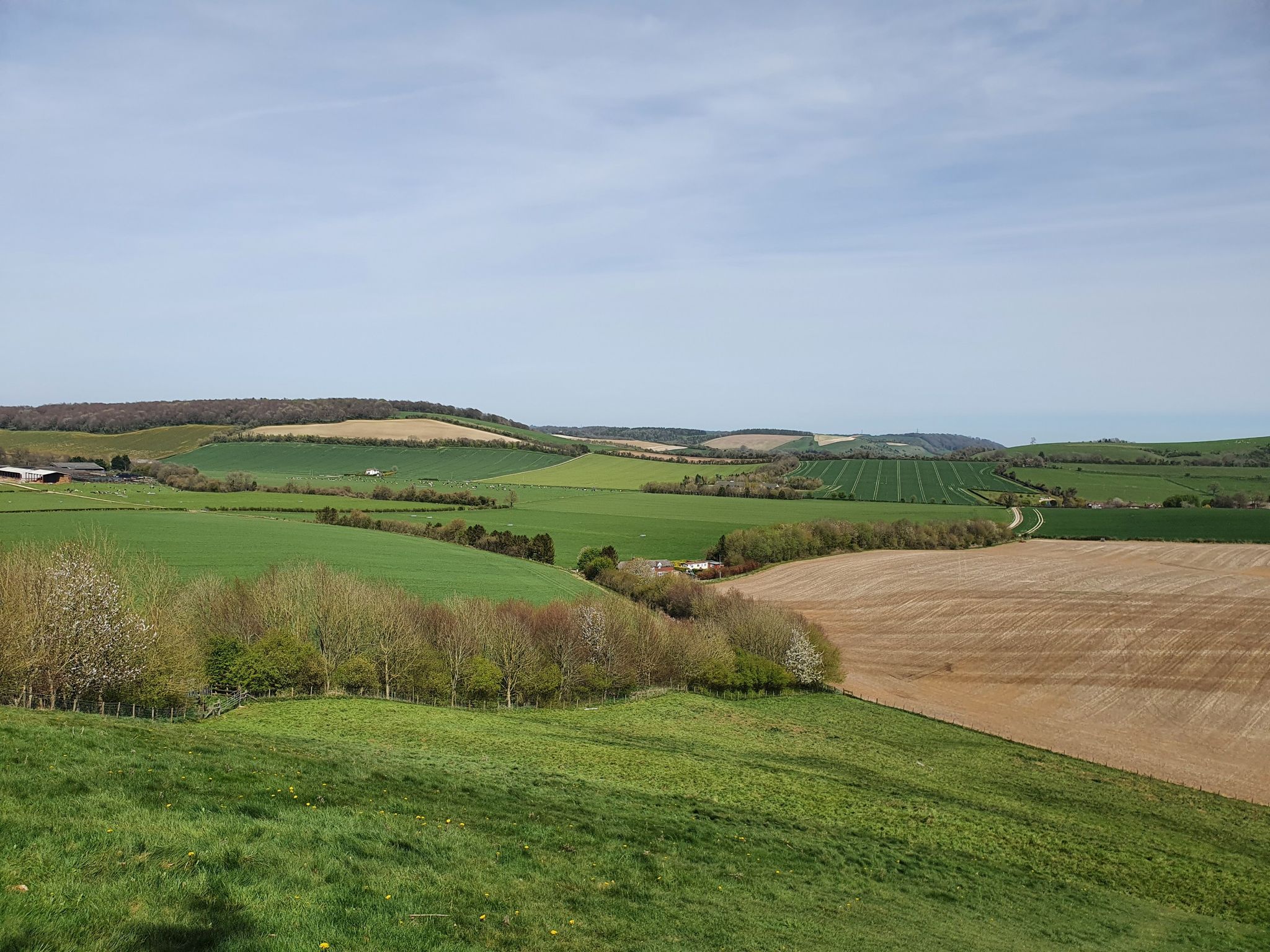 views - big but short hill.