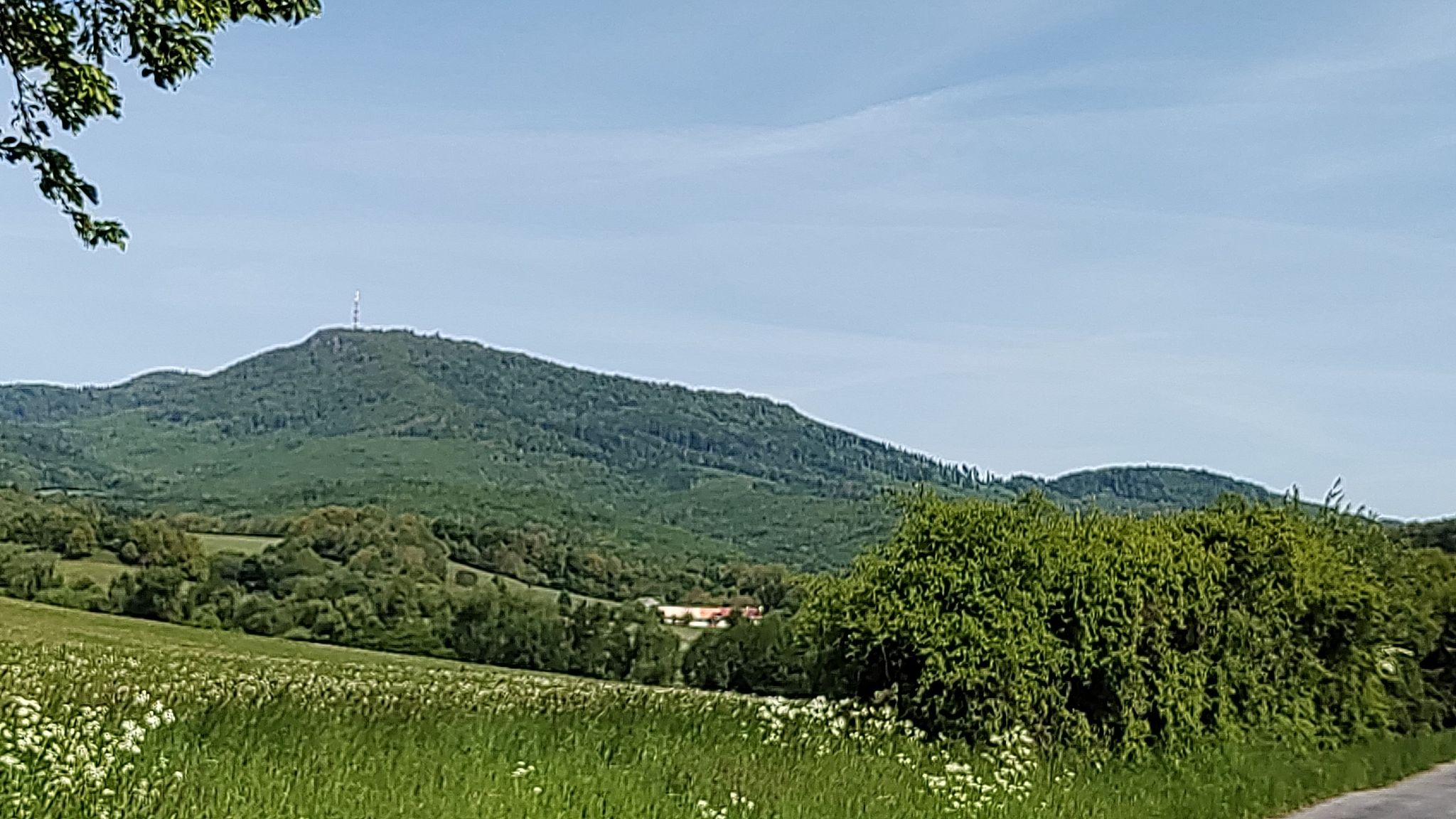 V pozadí Sitno