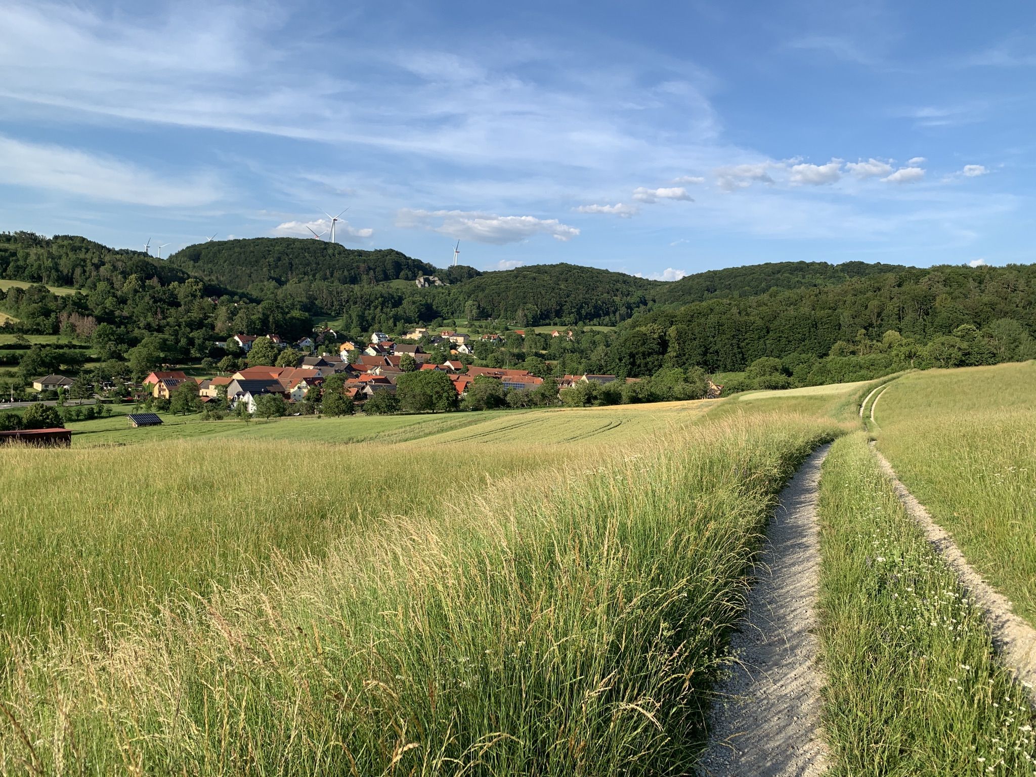 Blick nach Tiefenellern