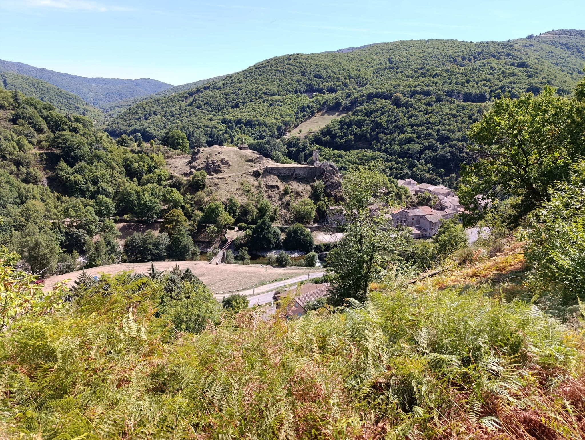 Blick auf burzet
