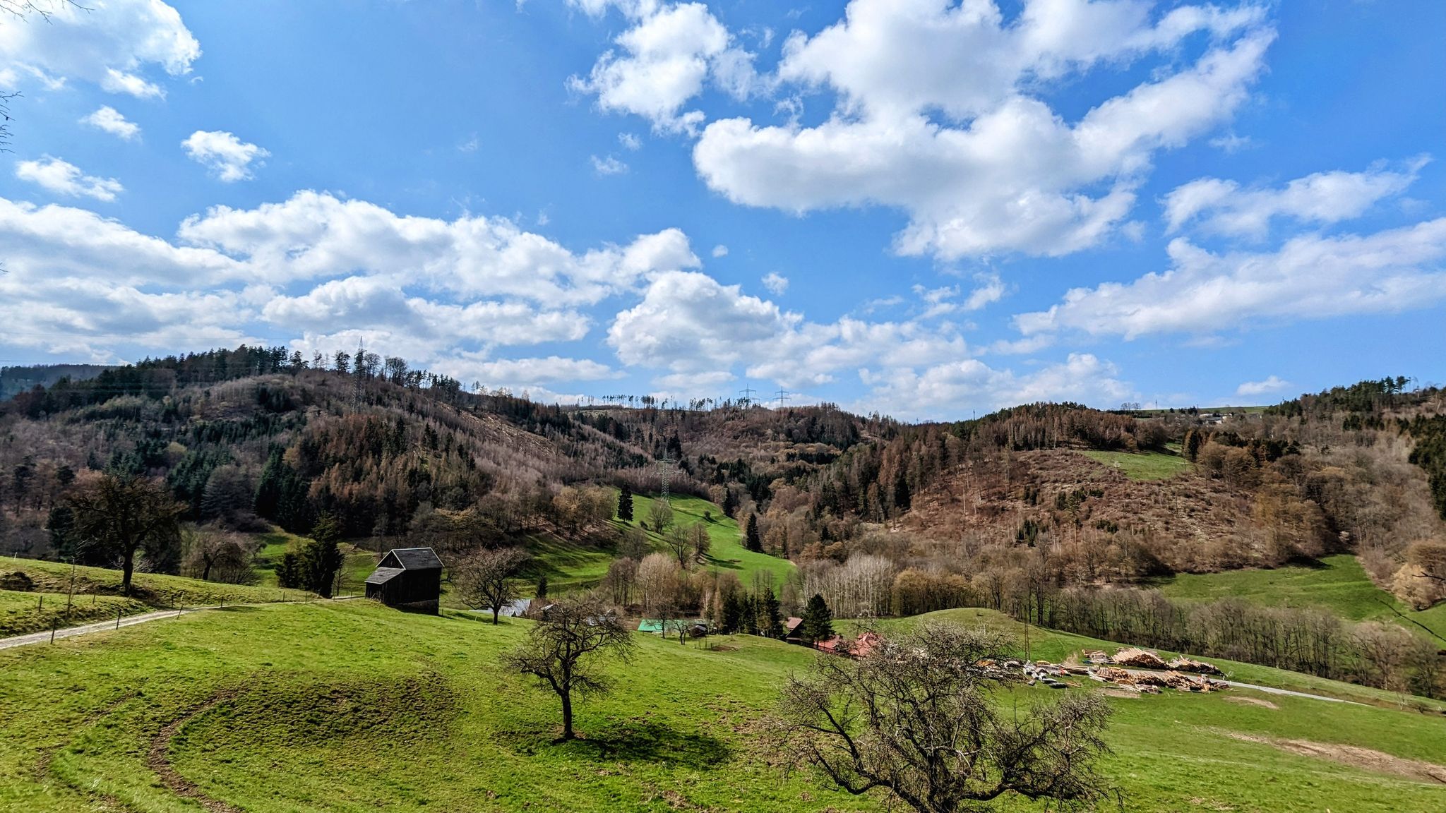 Blick auf Rosenthal im Hüttengrund