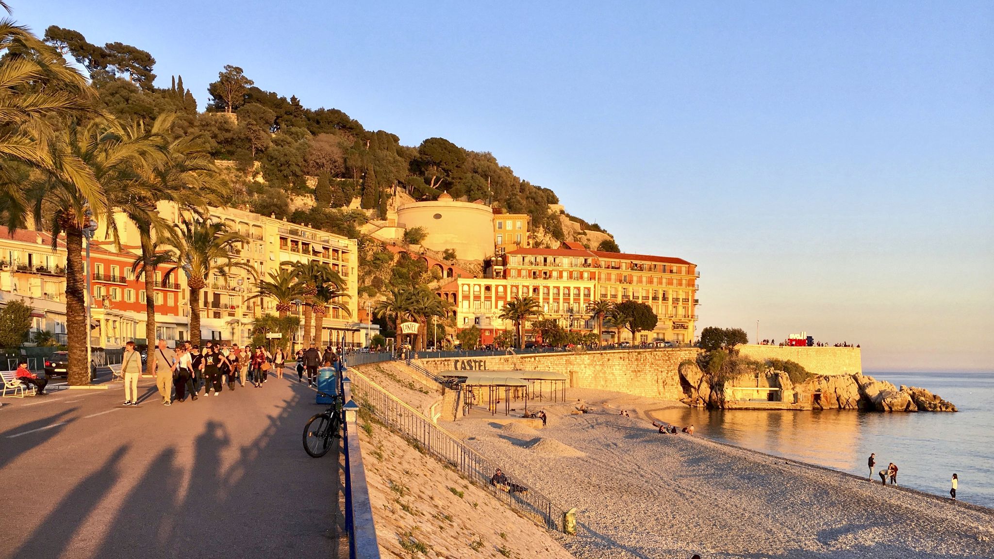Blick auf den Quai Rauba Capeu