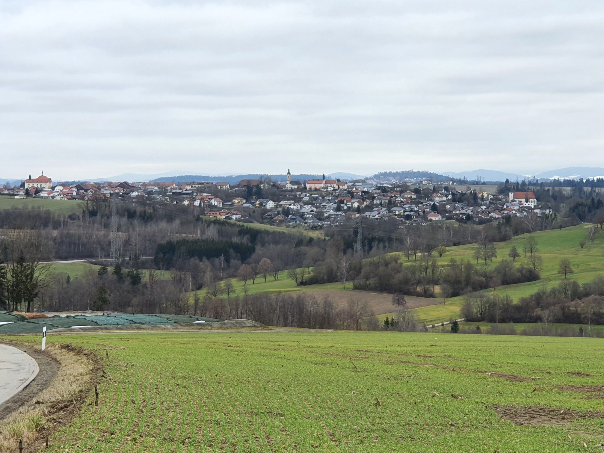 Blick auf Tyrnau