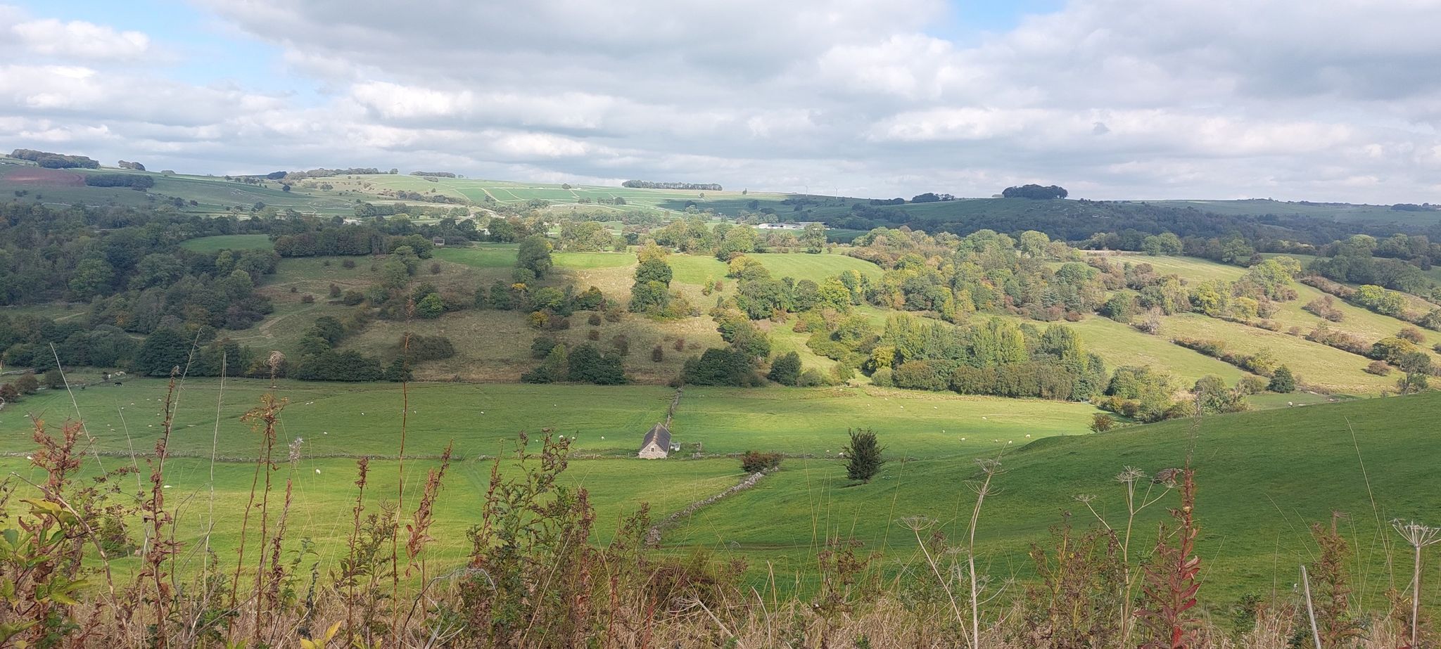View from The Tissington Trail near Newton Grange