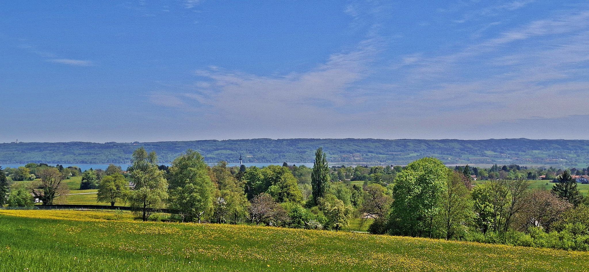 Blick zum Ammersee