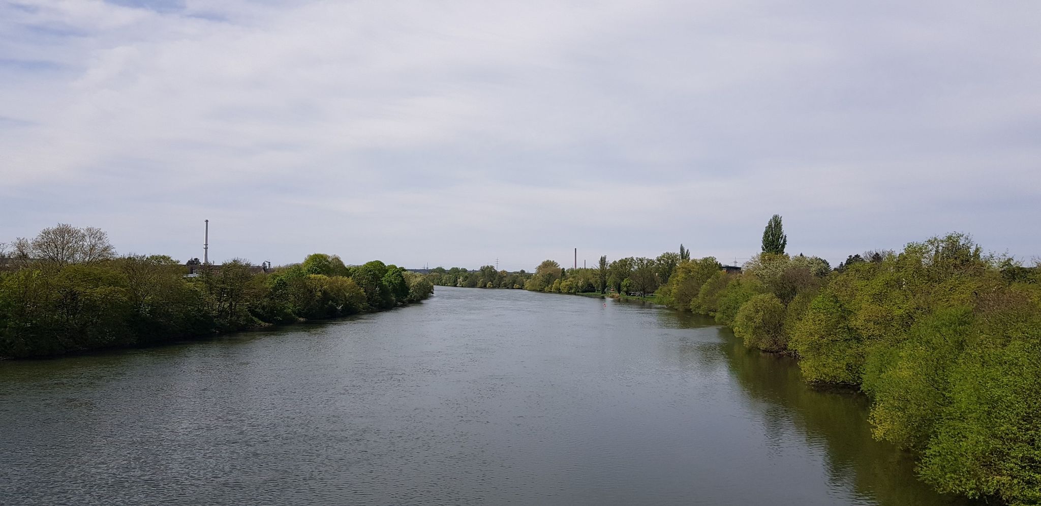 Blick mainabwärts Richtung Kleinostheim