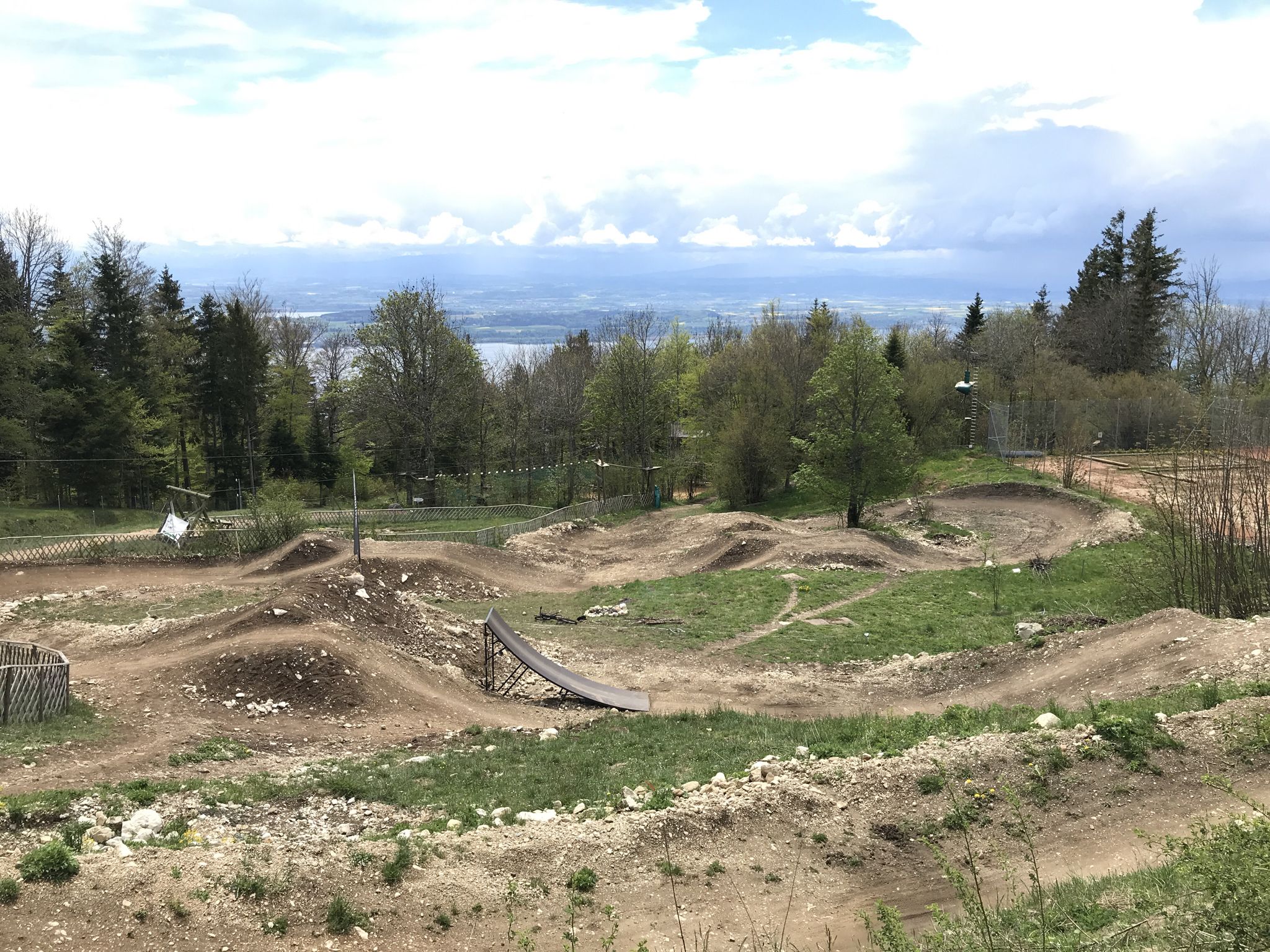 Chaumont mit Start Downhill
