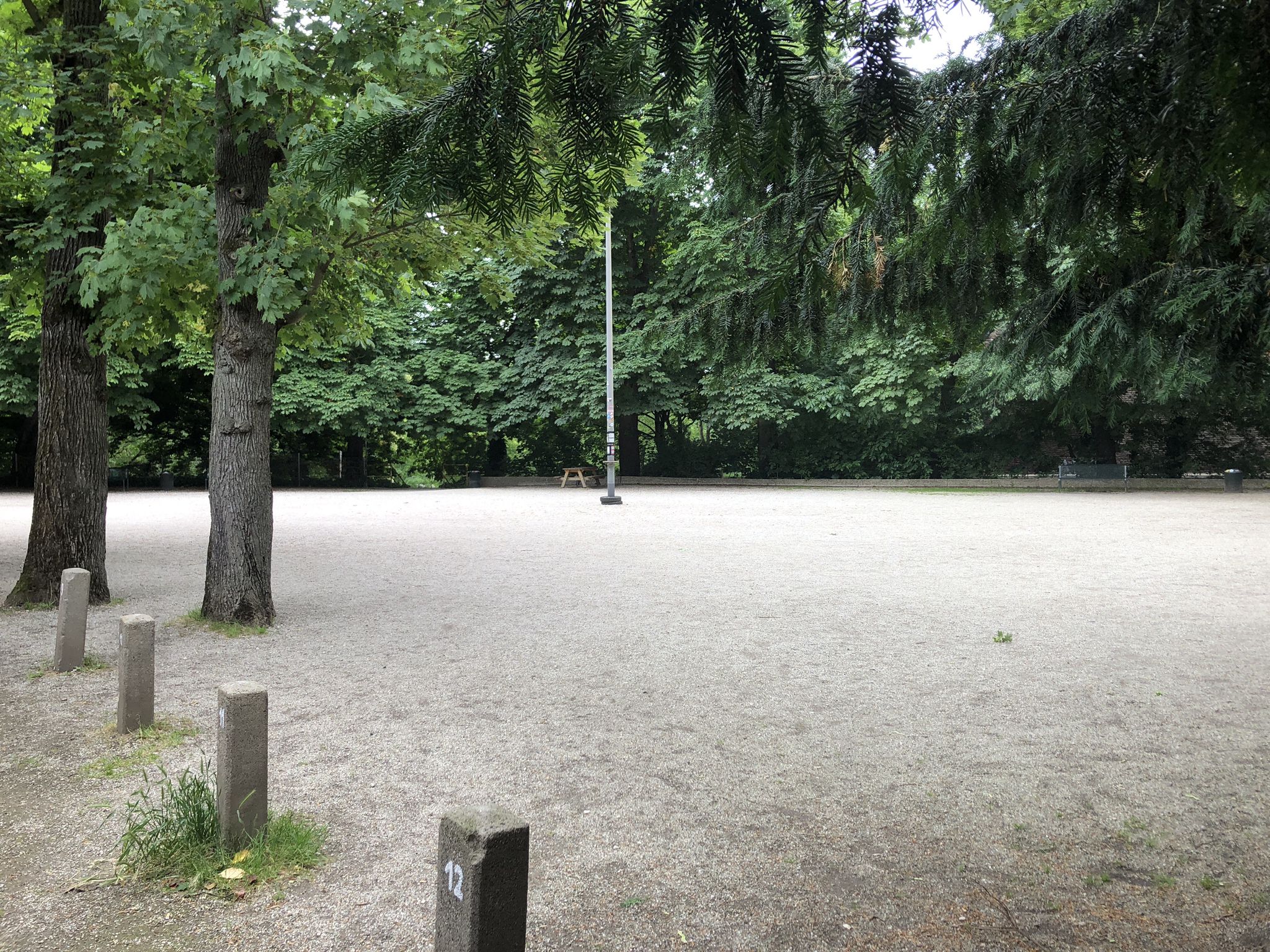 Bouleplatz des Nippeser Boule-Club am Heinrich-Pachl-Platz
