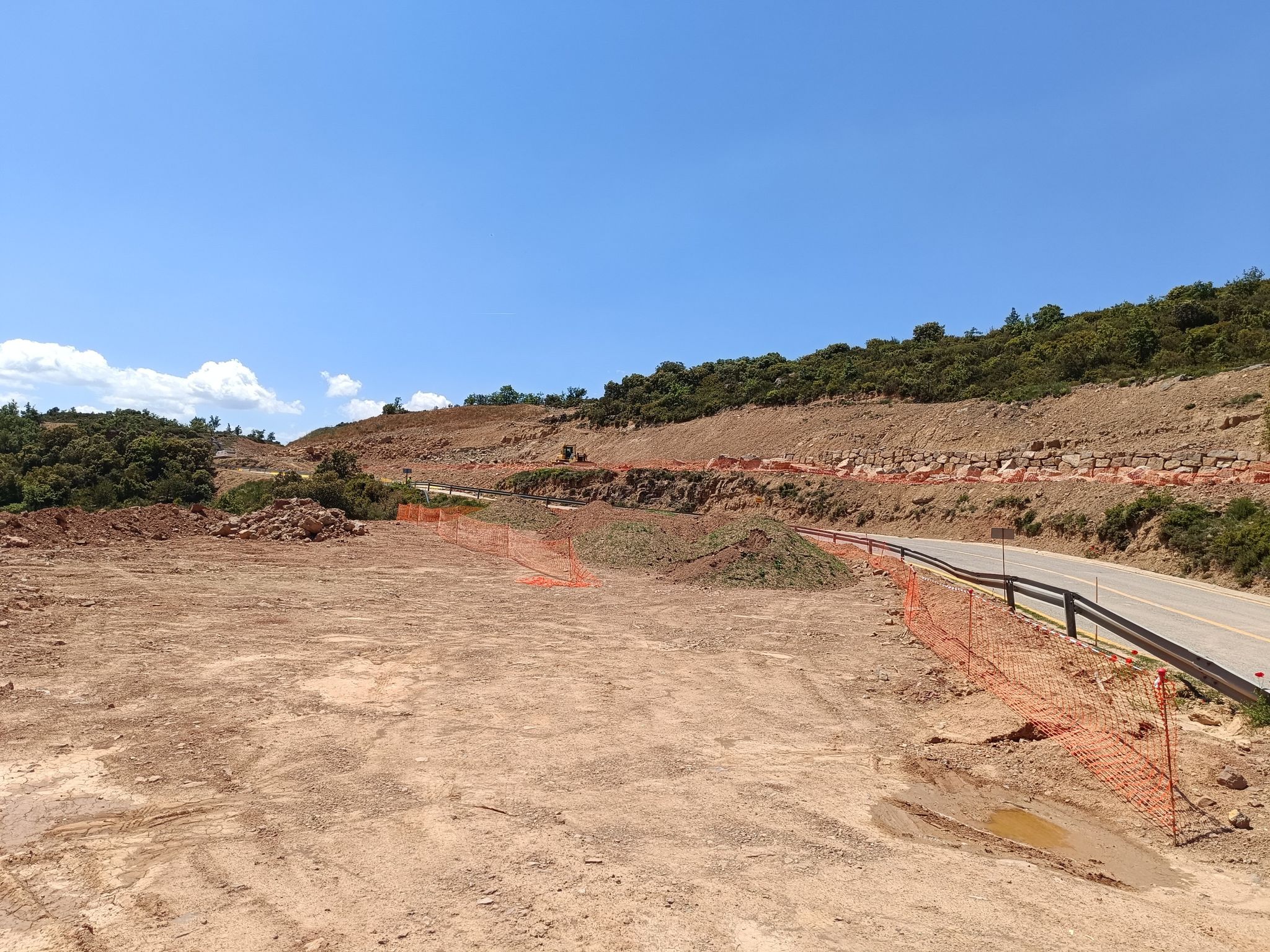 Ensanche de carretera b420 Berguedà 