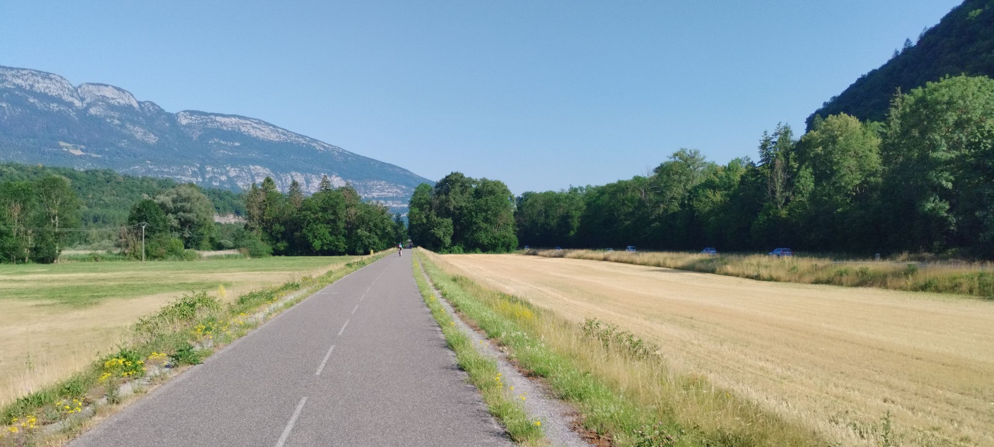 VV62, Bahntrassenradweg nach Annecy 