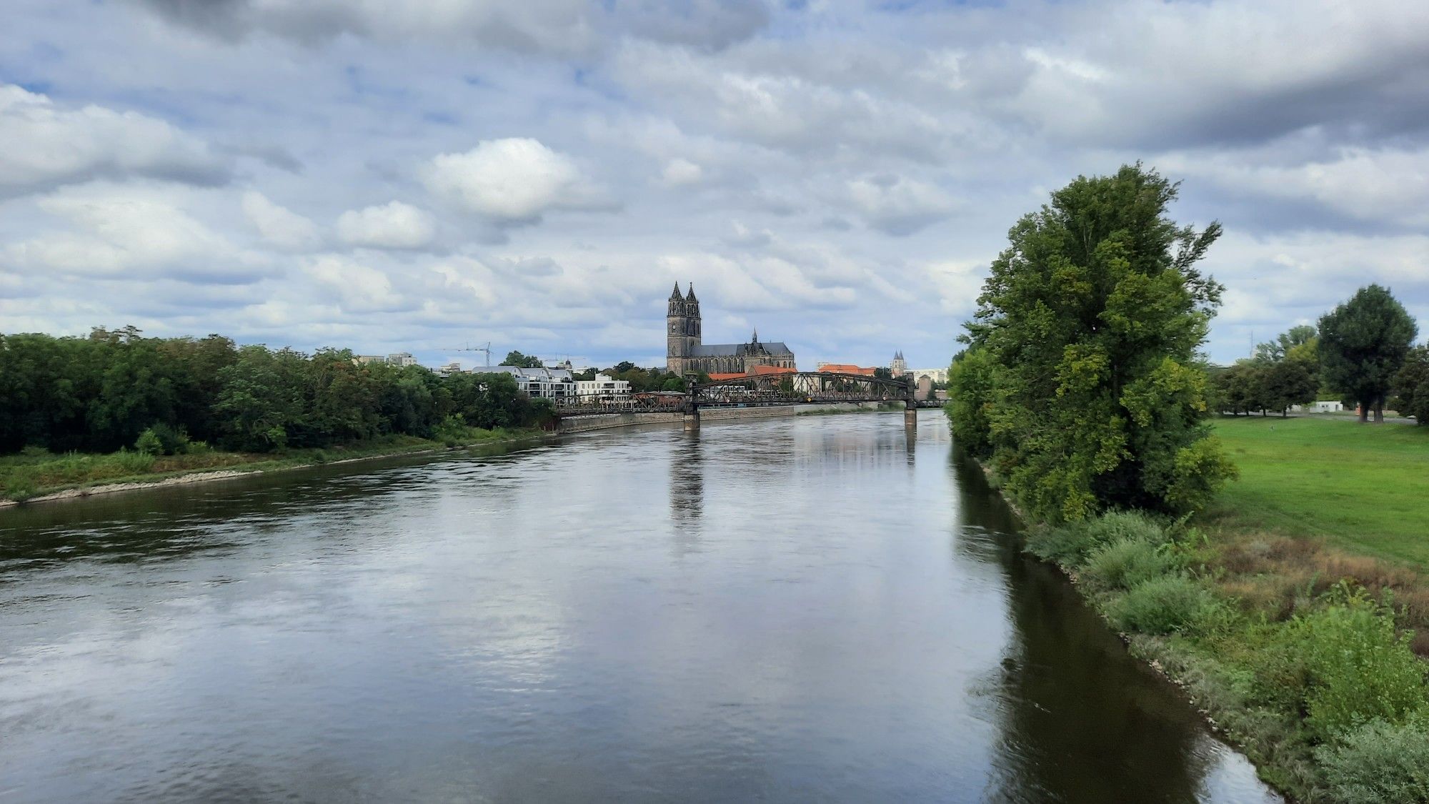 Blick auf den Magdeburger Dom
