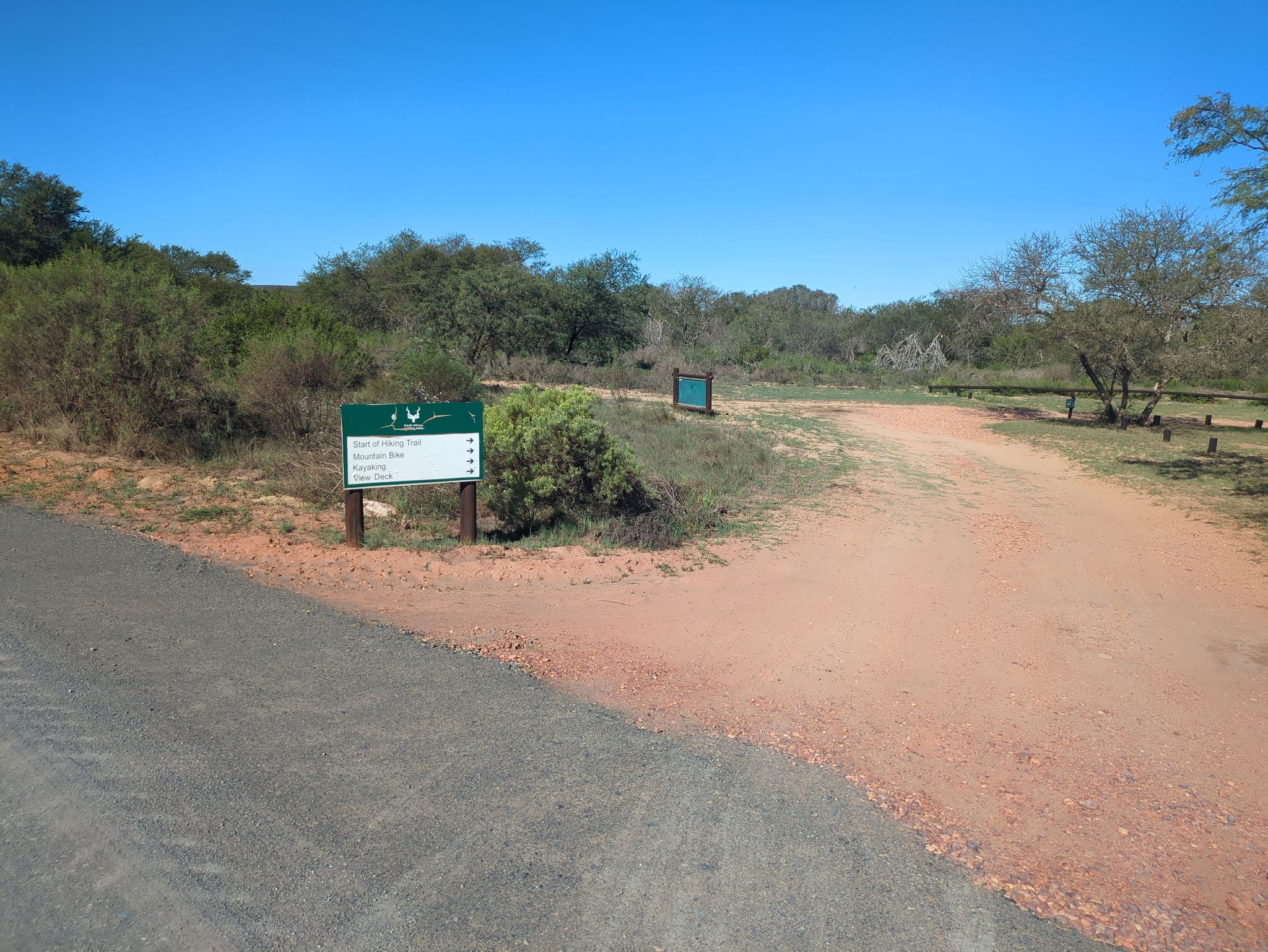 Start of trails
