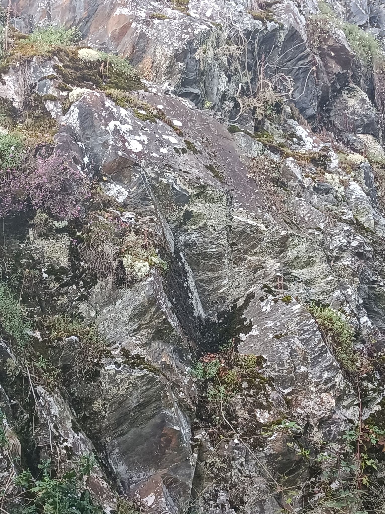 superbe roche de la voie verte