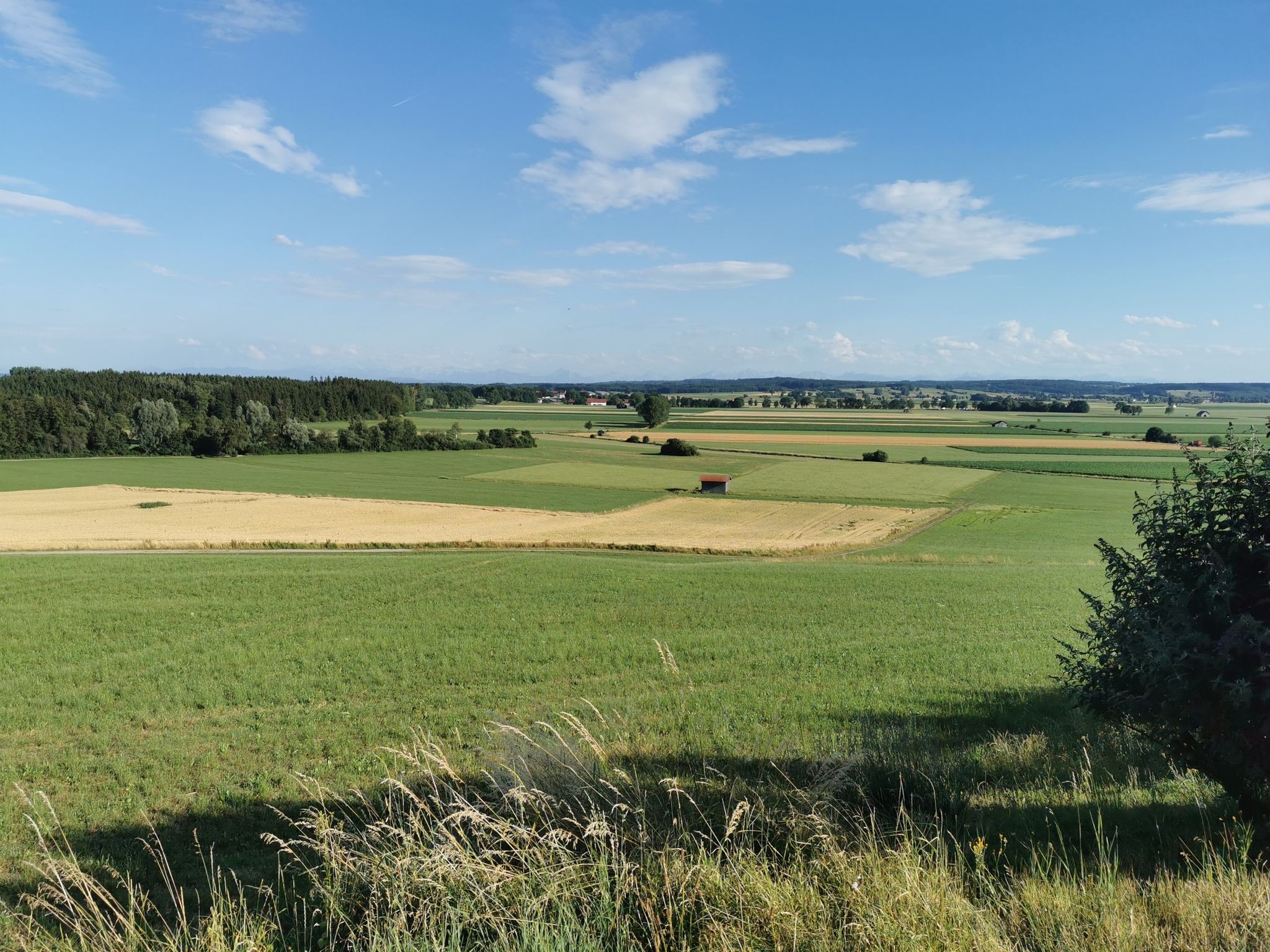 bei Hartehthal sollte man immer eine kleine Trinkpause einlegen und den Blick in die Ferne schweifen lassen.
