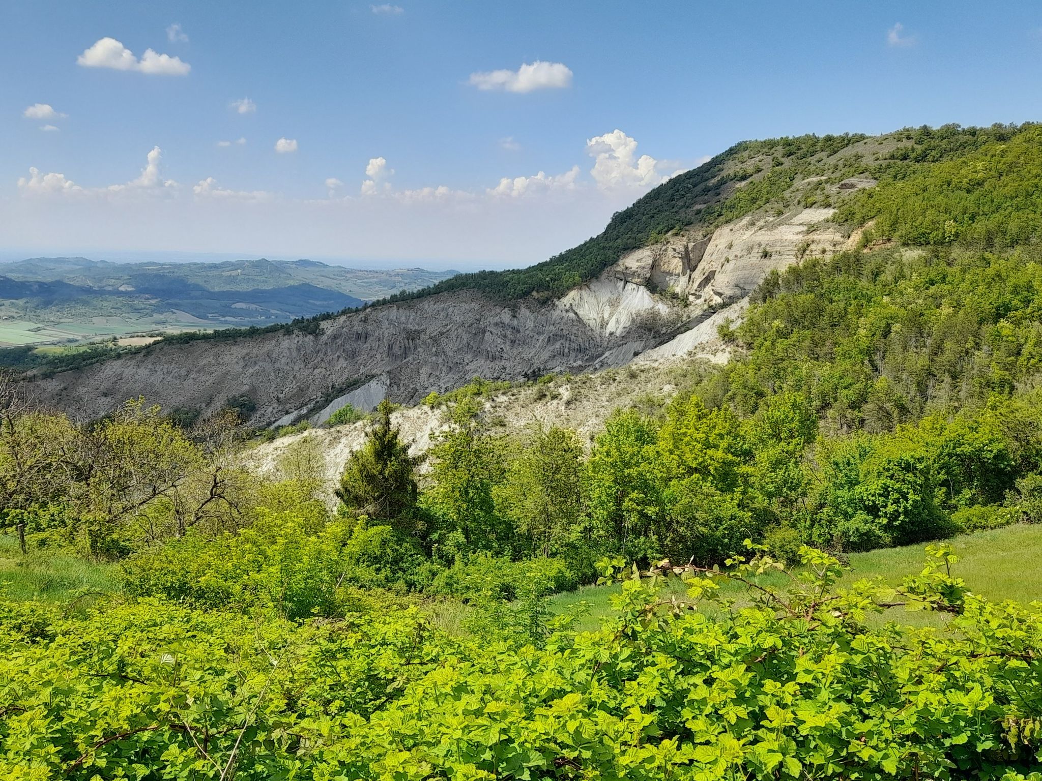 Zona soggetta a erosione a Musigliano