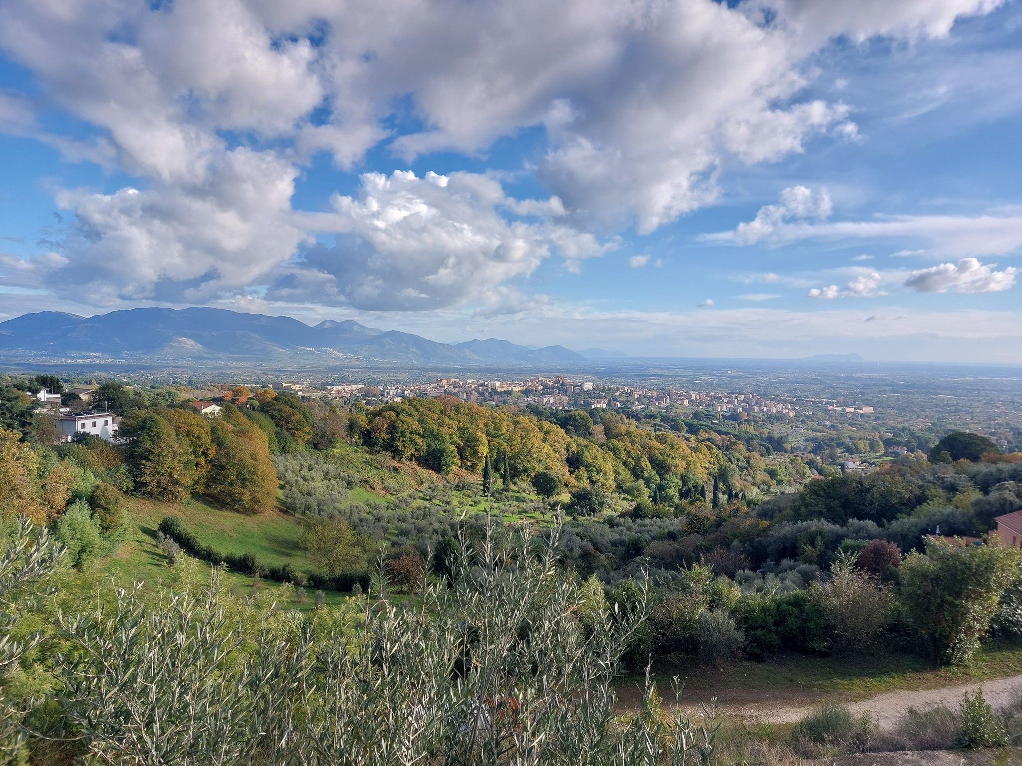 Vista panoramica su Velletri