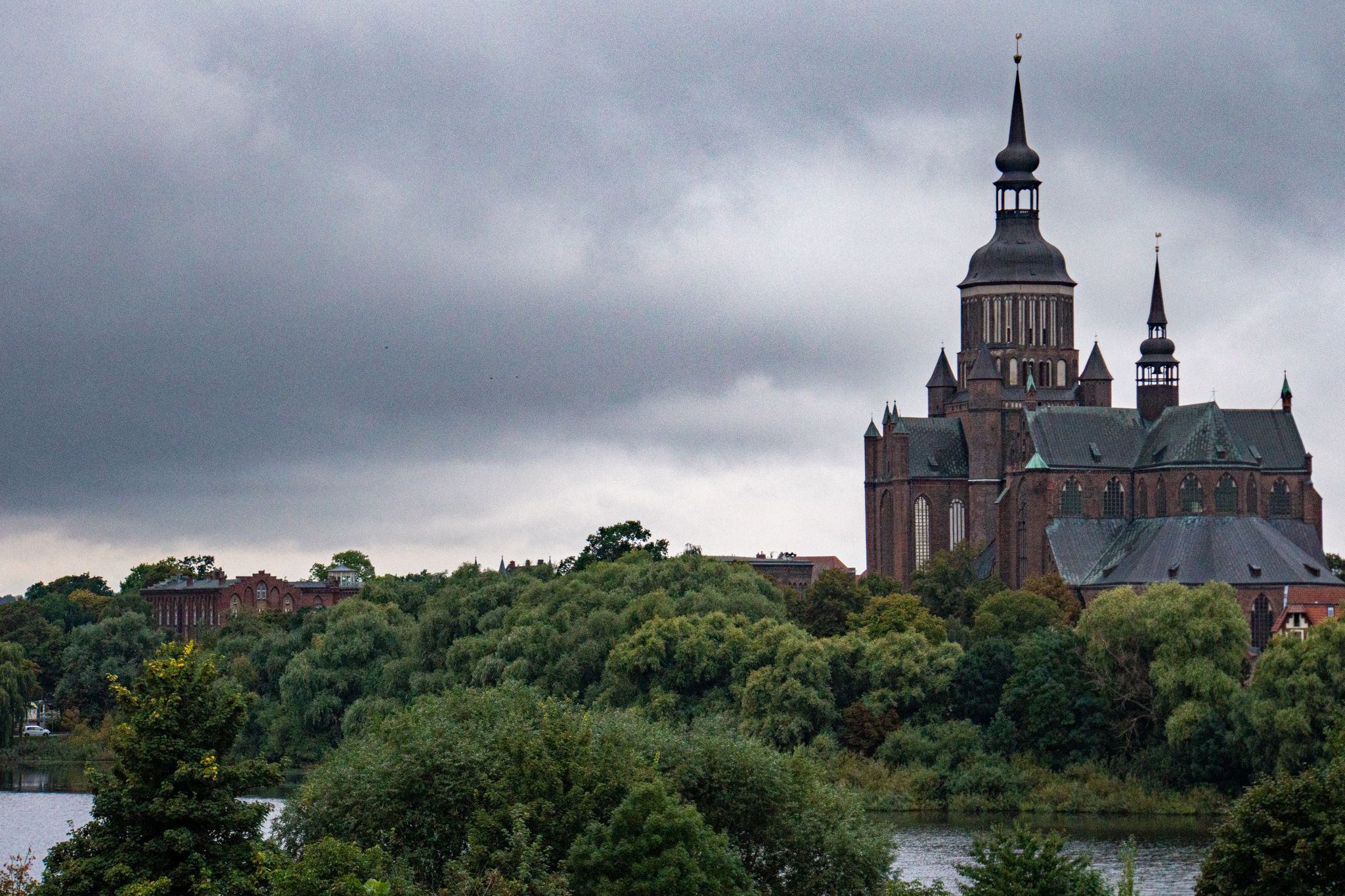 Blick aus dem Hotelfenster