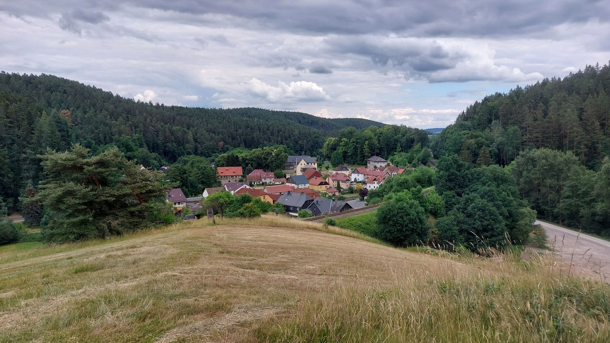 Blick auf Paulinzella