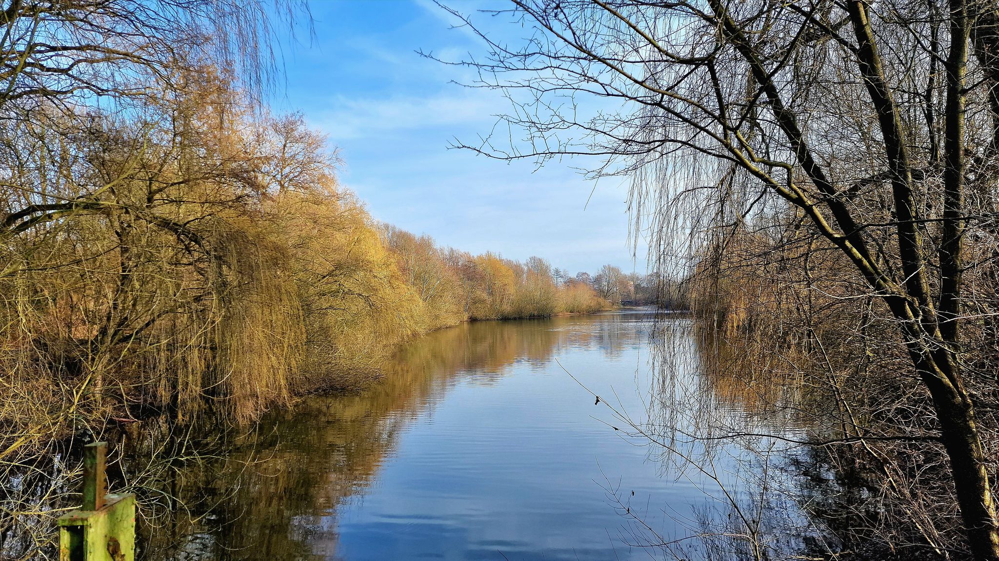 aufgestaute Osterbek