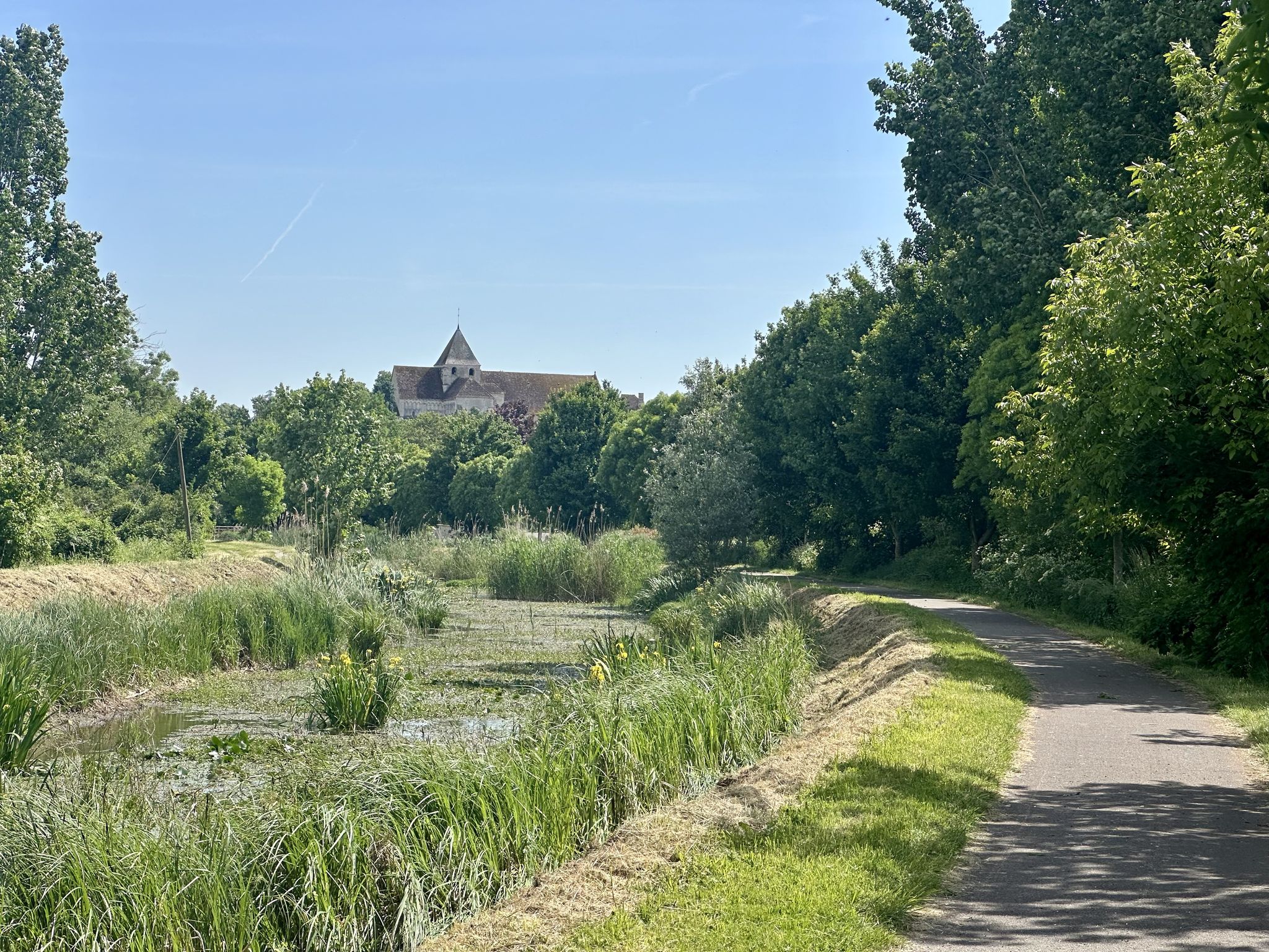 Und wieder zurück am Kanal entlang