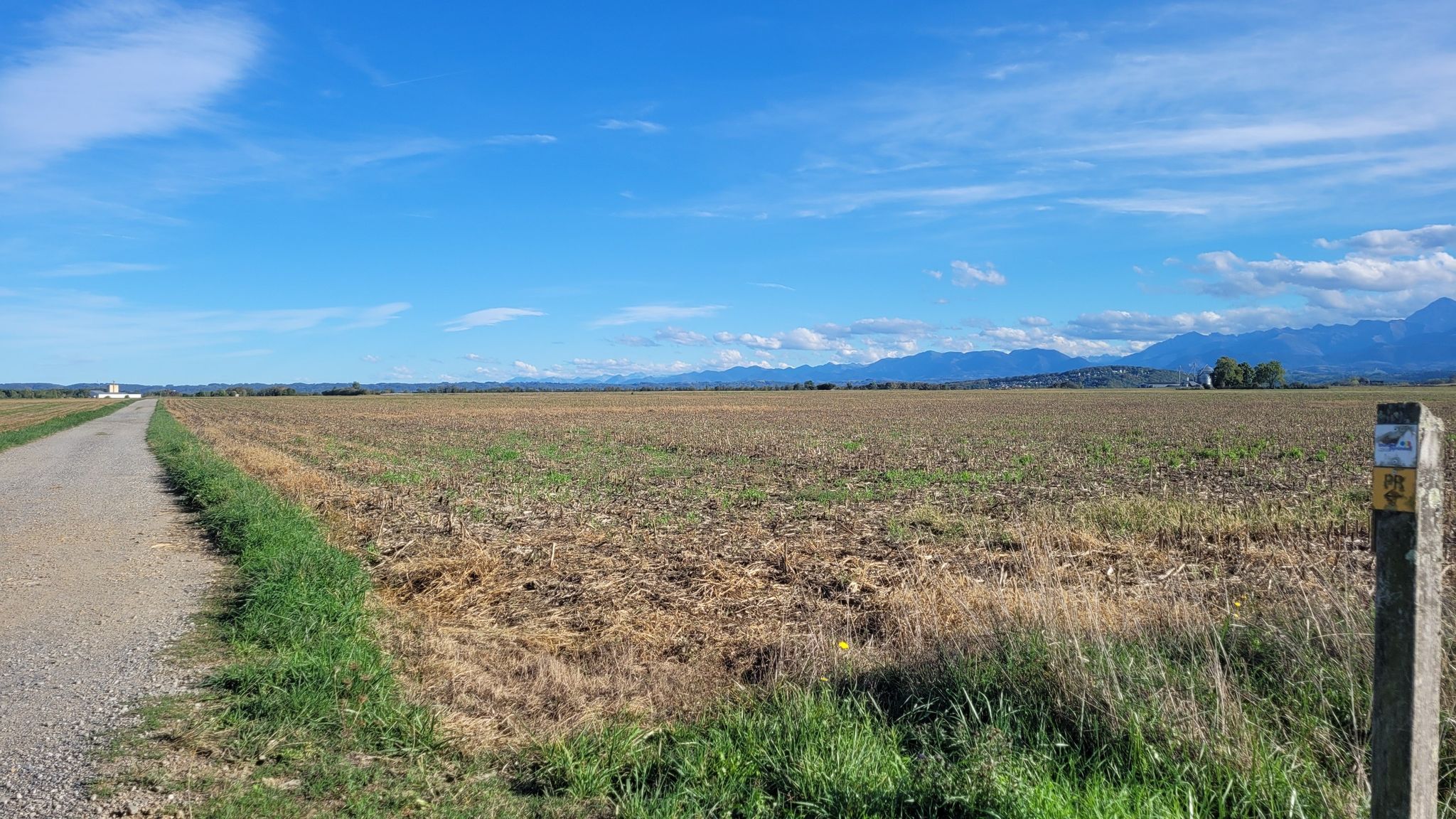 Vers l'Est des Pyrénées.