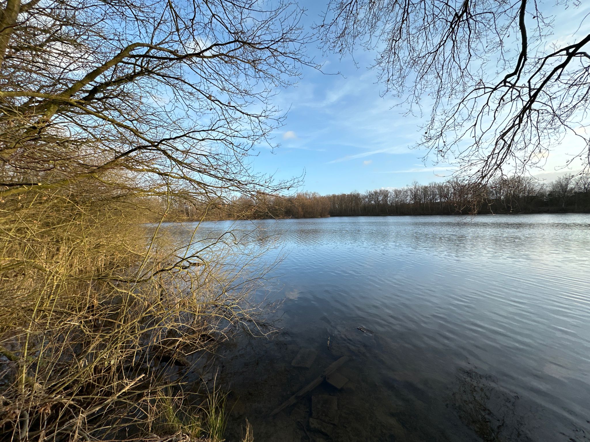 Tonkuhle der früheren Ziegelei in Altwarmbüchen