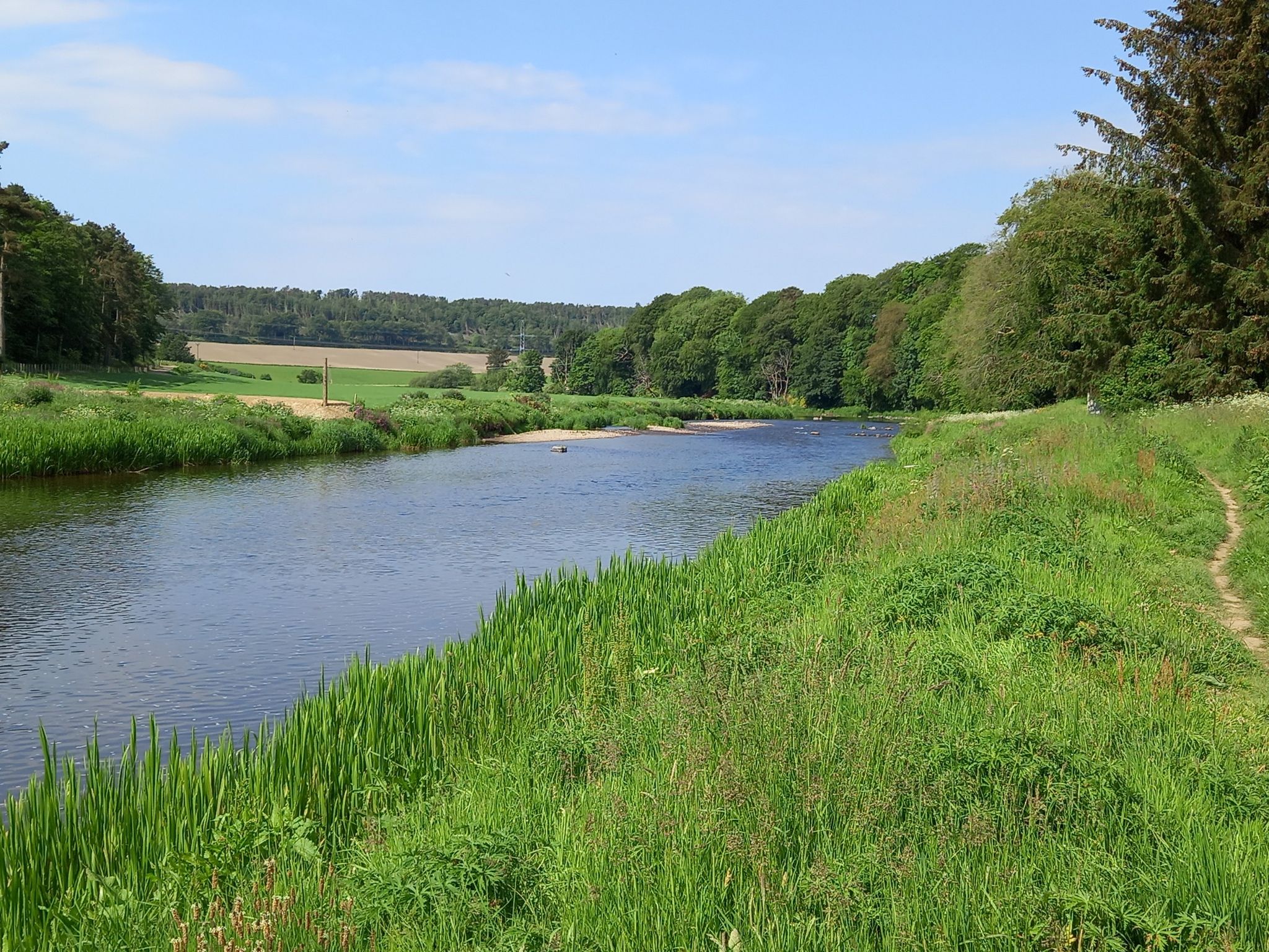 River Don upstream of Inverurie