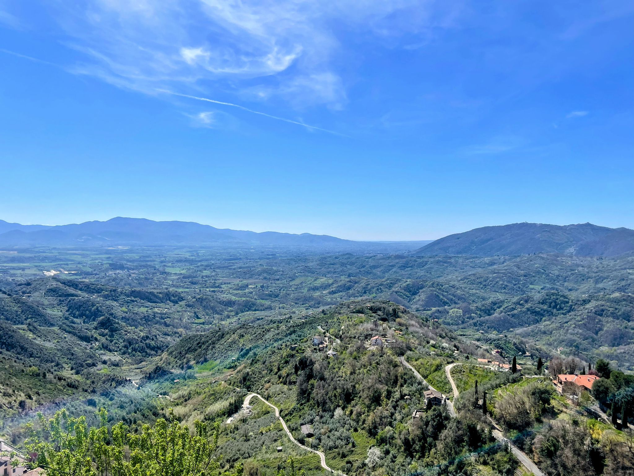 Vista panoramica da Bellegra