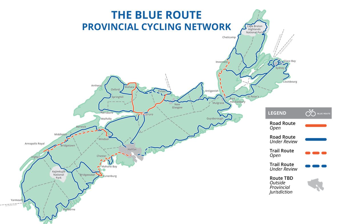 Blue Route Nova Scotia | Komoot