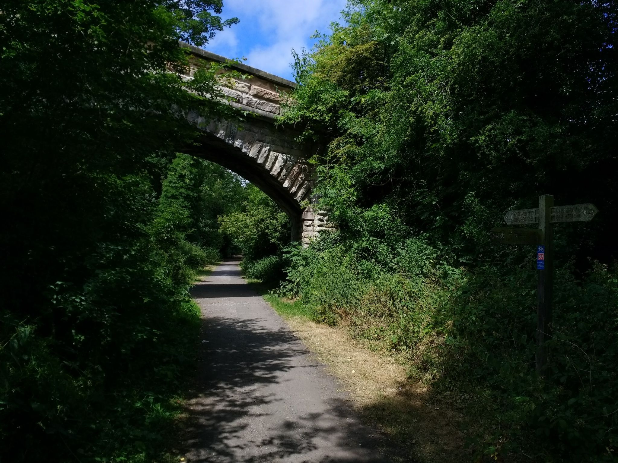 Wetherby Spoffoth railway line.