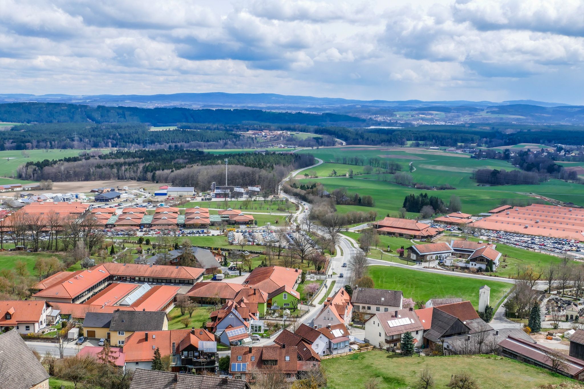 Herrlicher Fernblick