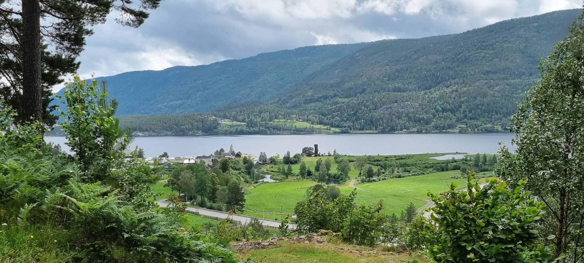 Blick zum Seljordvatnet