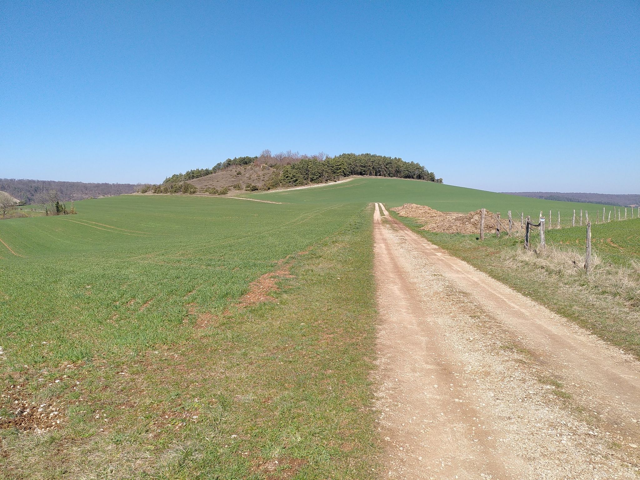 la butte de Taloison