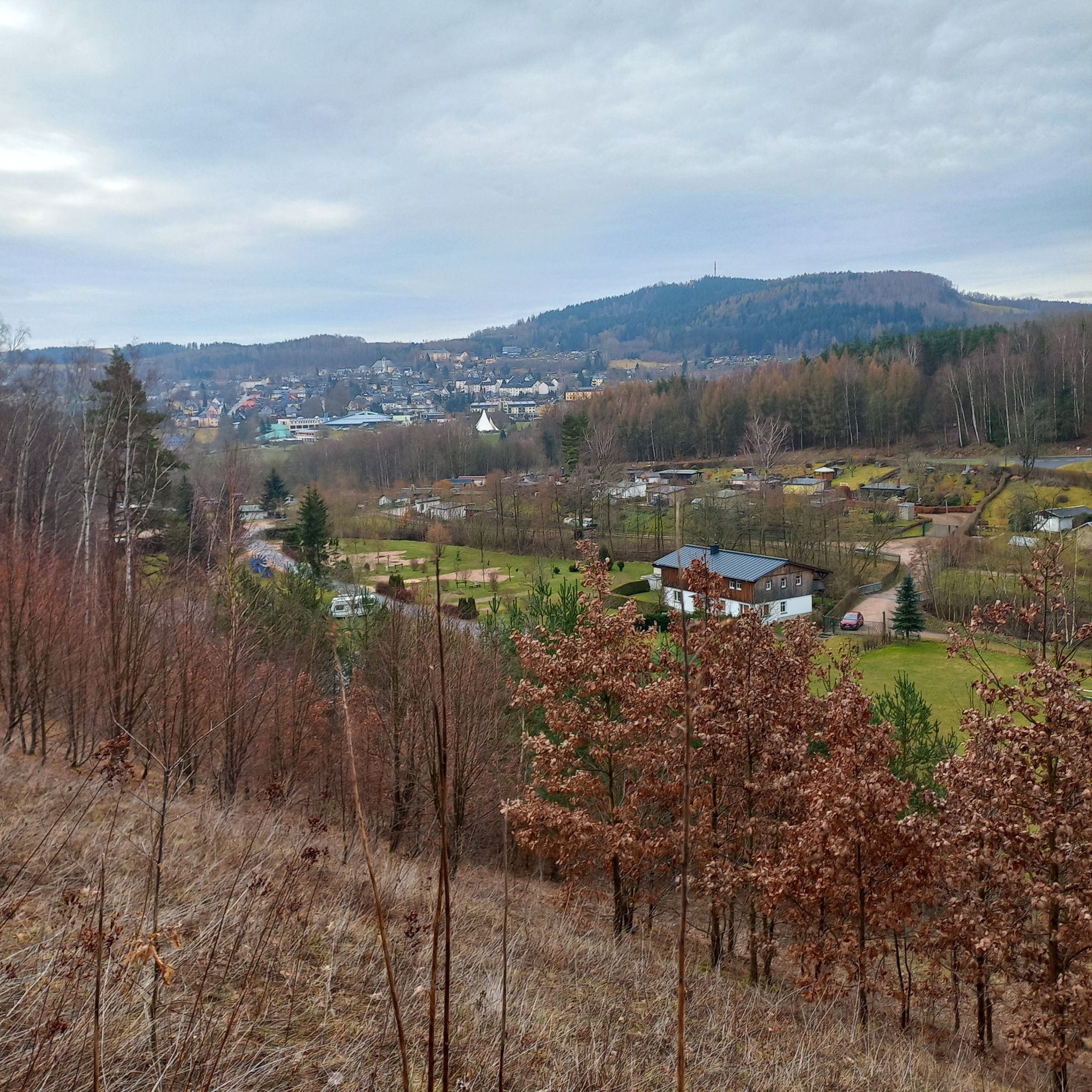 Blick auf Bad Schlema