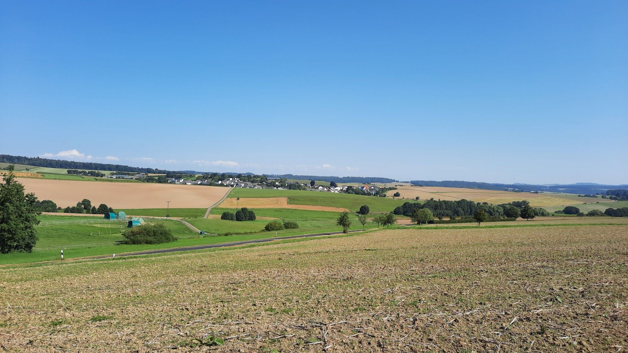 Blick auf Niederbachheim