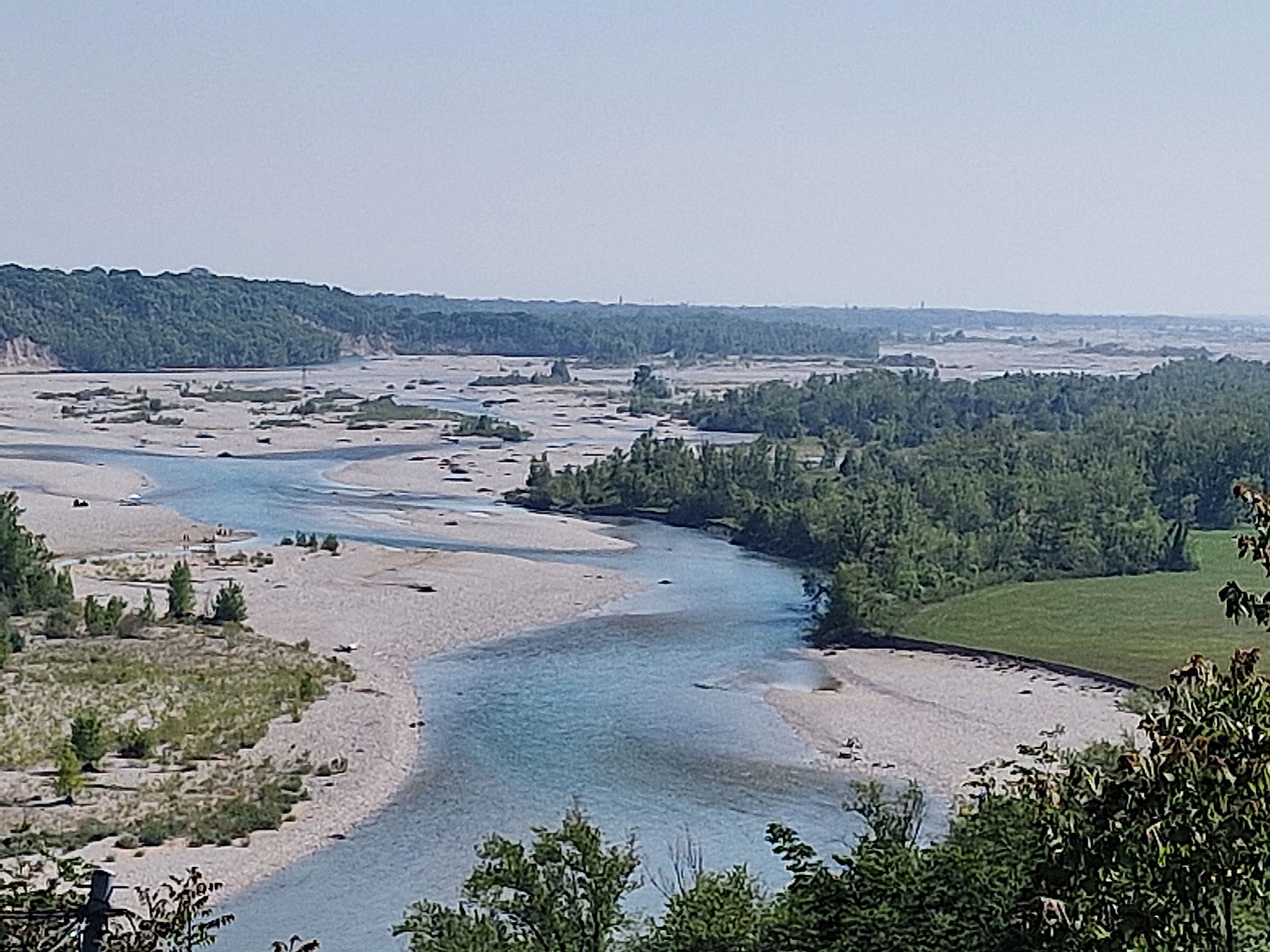 Die Weite und Breite des Tagliamento