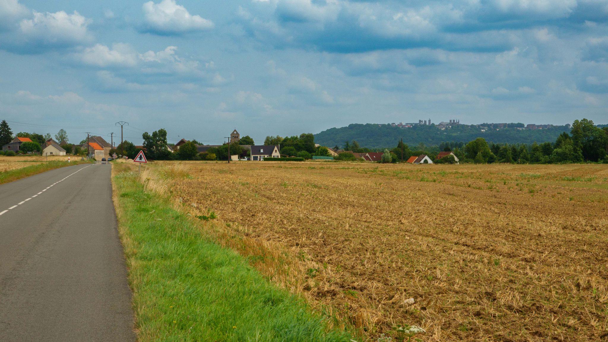 zicht op Laon