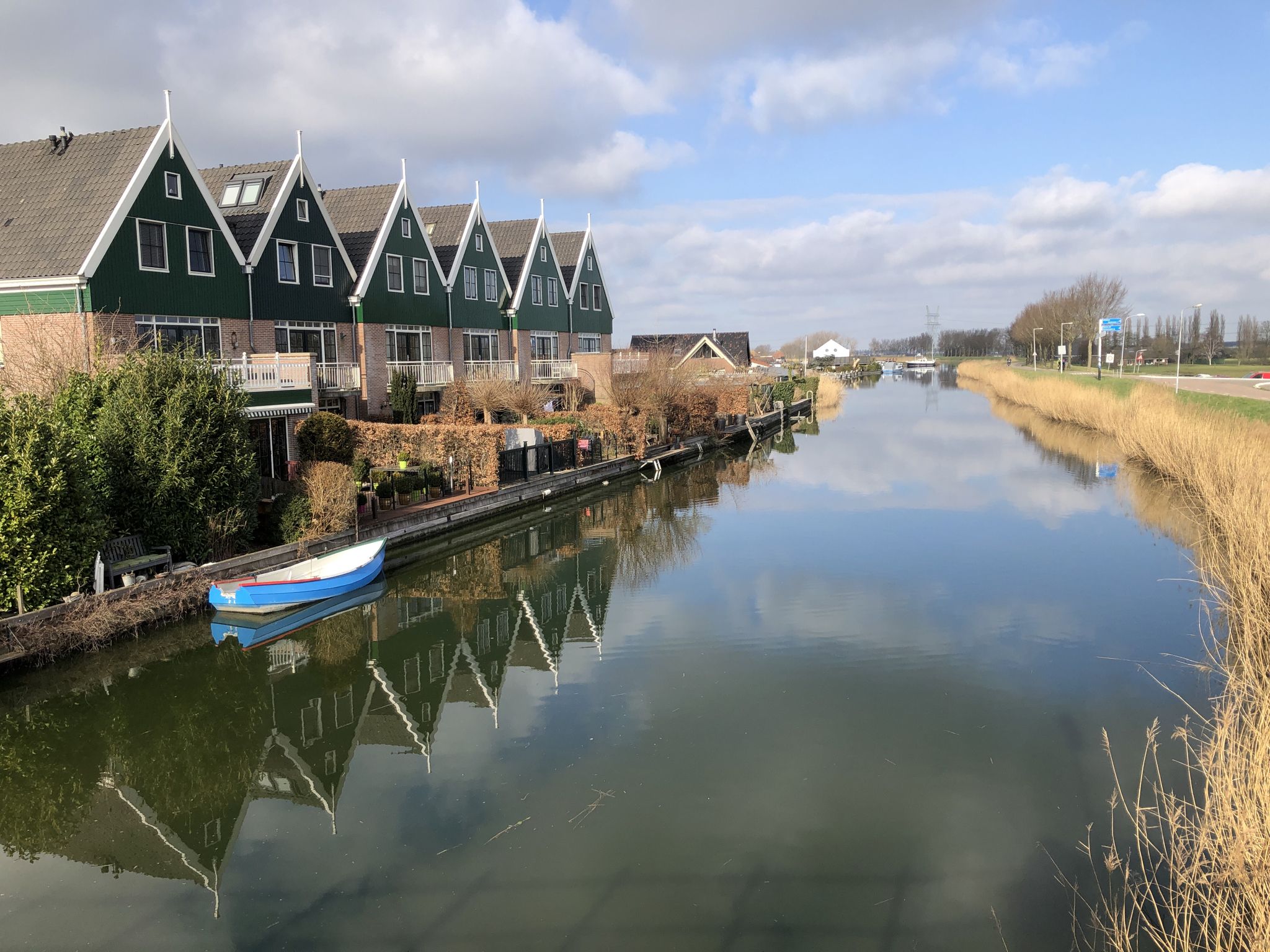 Startpunt in de Rijp over Beemster Ringvaart