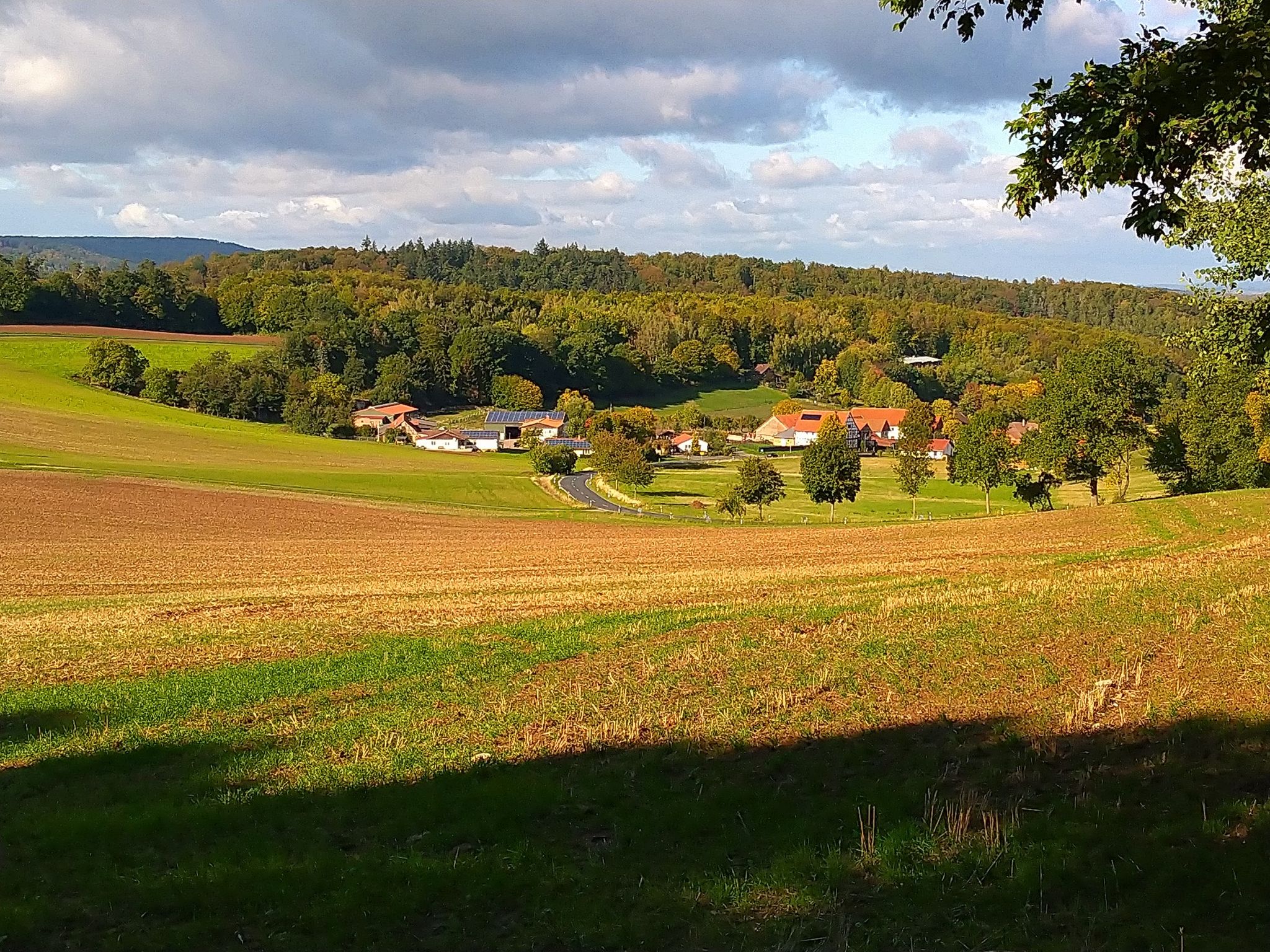 Sitzbank mit Blick auf Potzwenden
