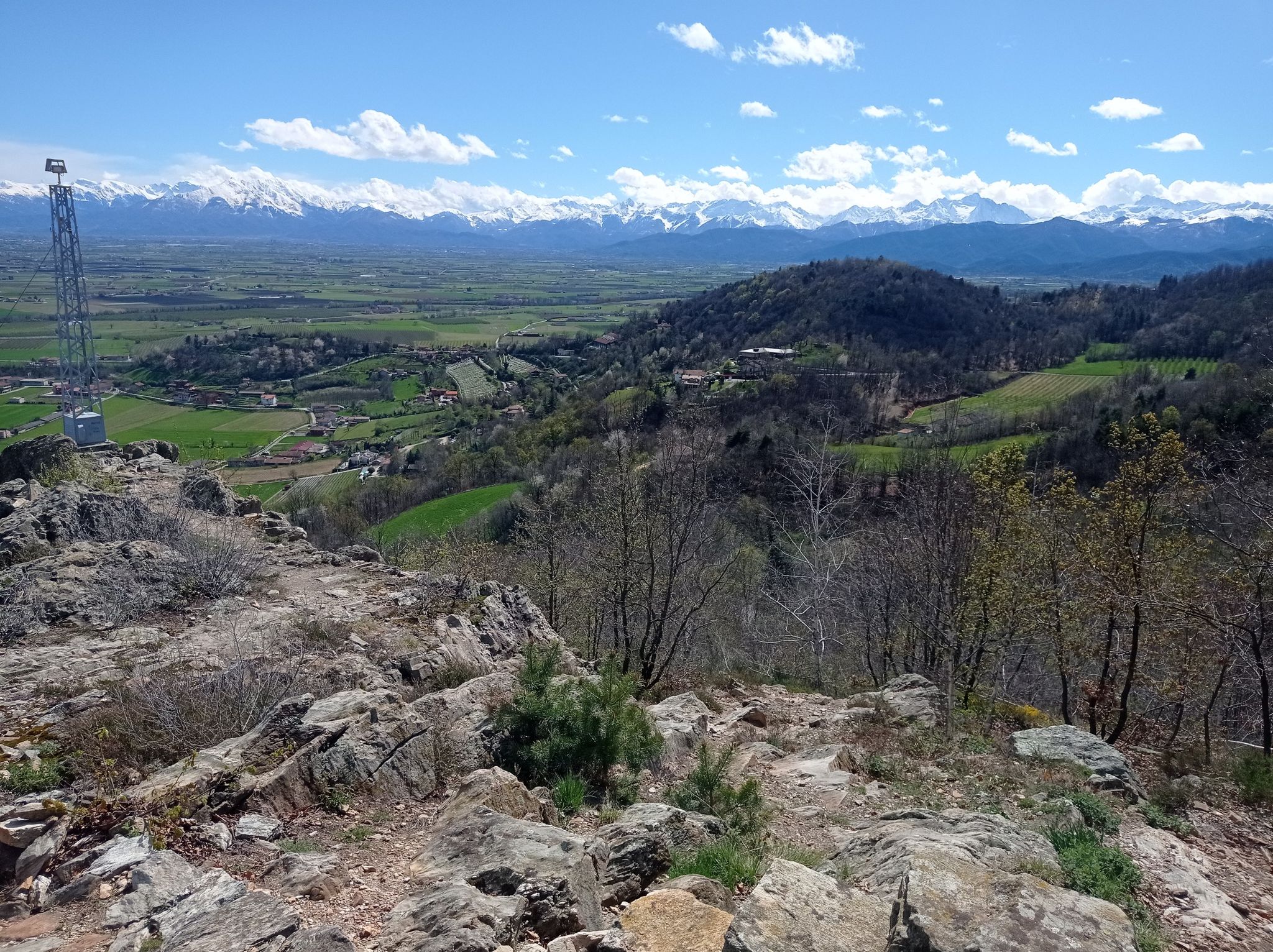 panorama dal sacro cuore