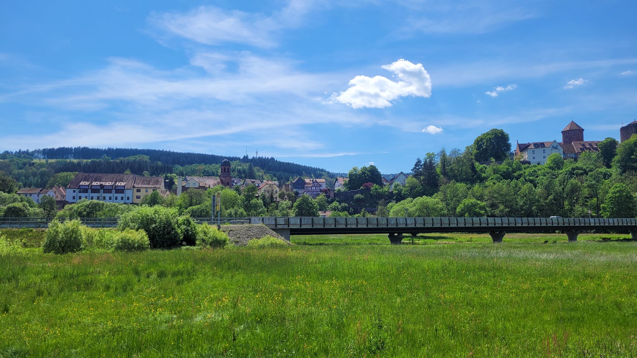 Blick auf Rieneck