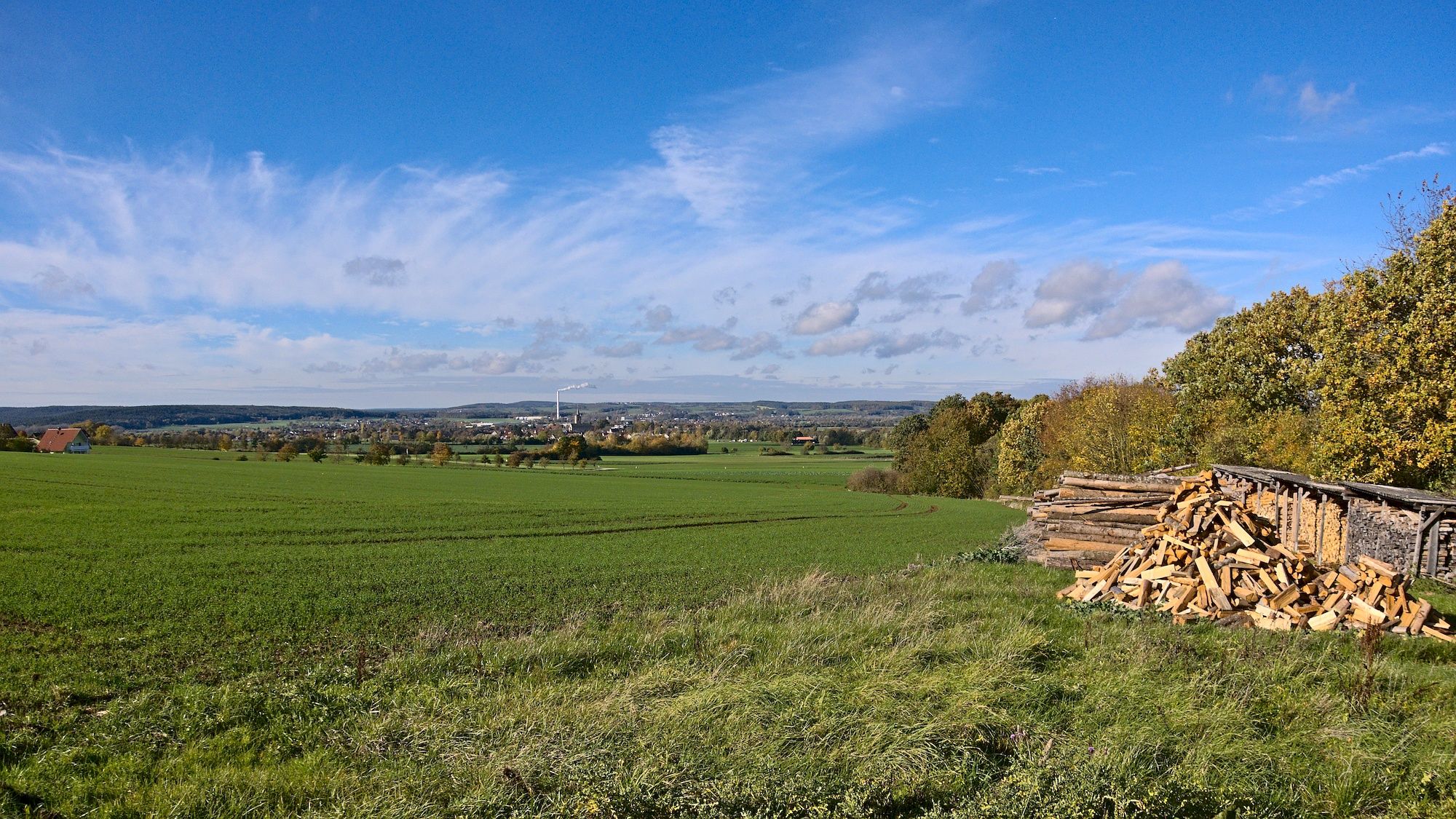 Blick nach Eggolsheim